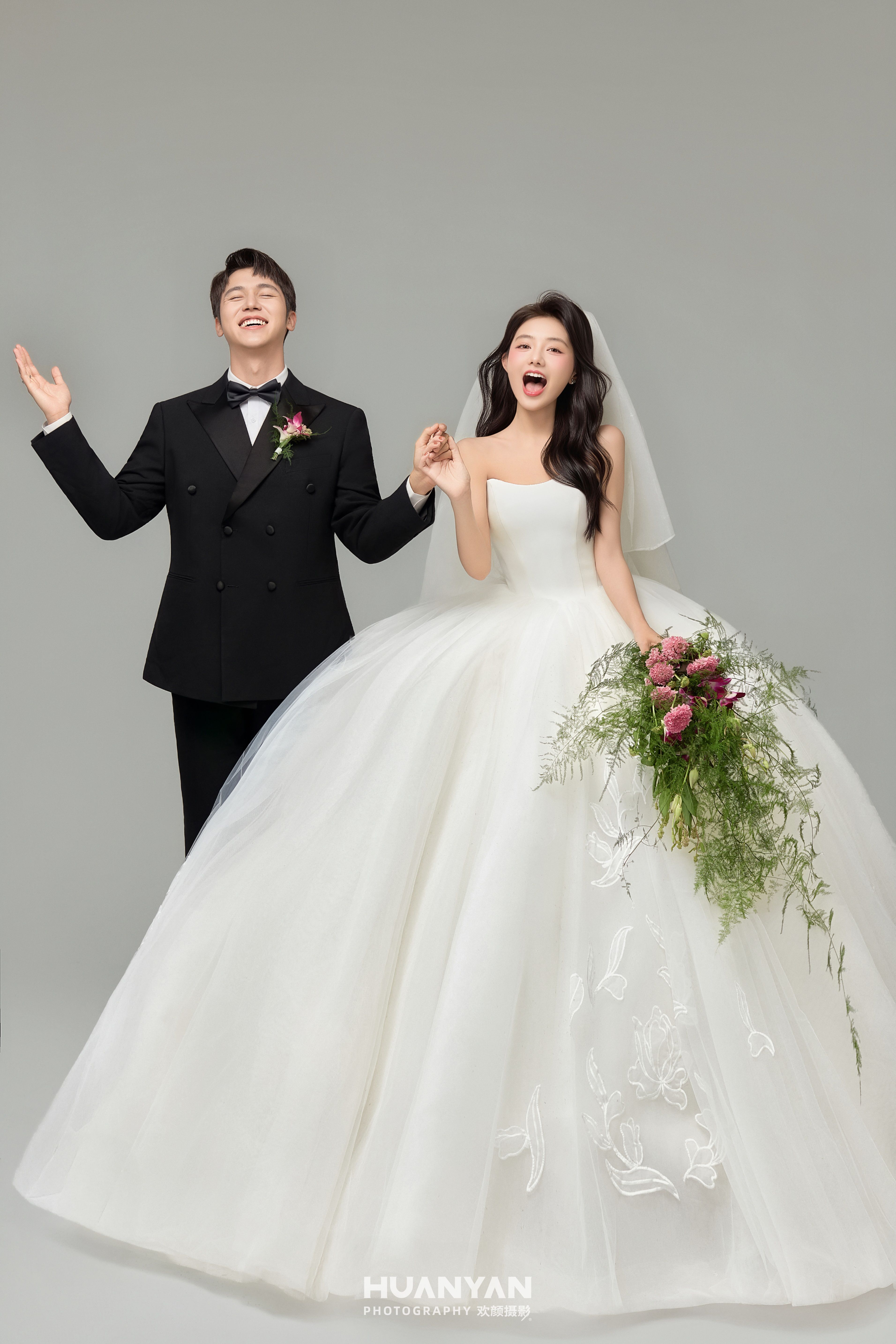 极简风婚纱照 · 南法庄园场景 · 纯白序章客片