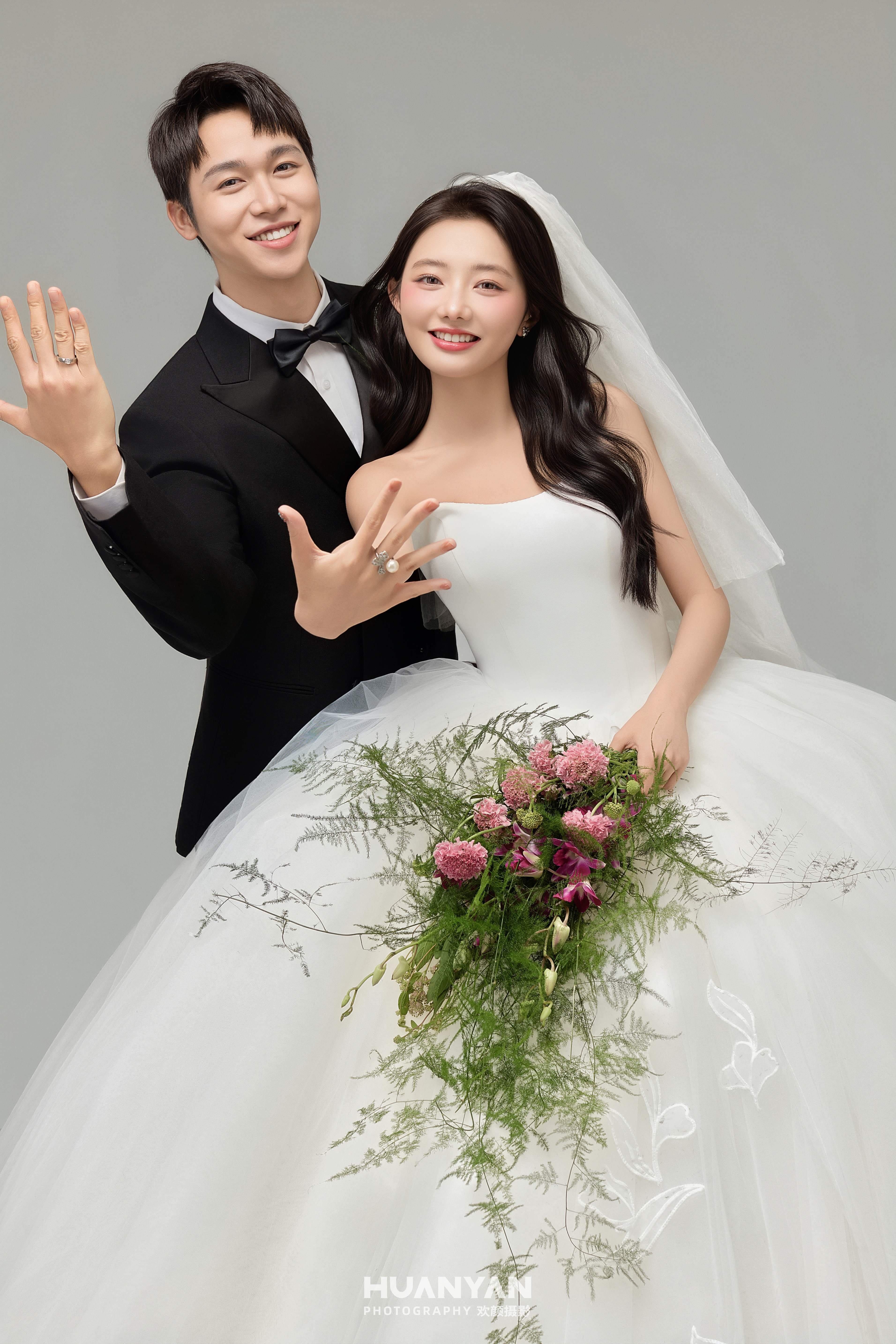 极简风婚纱照 · 南法庄园场景 · 纯白序章客片