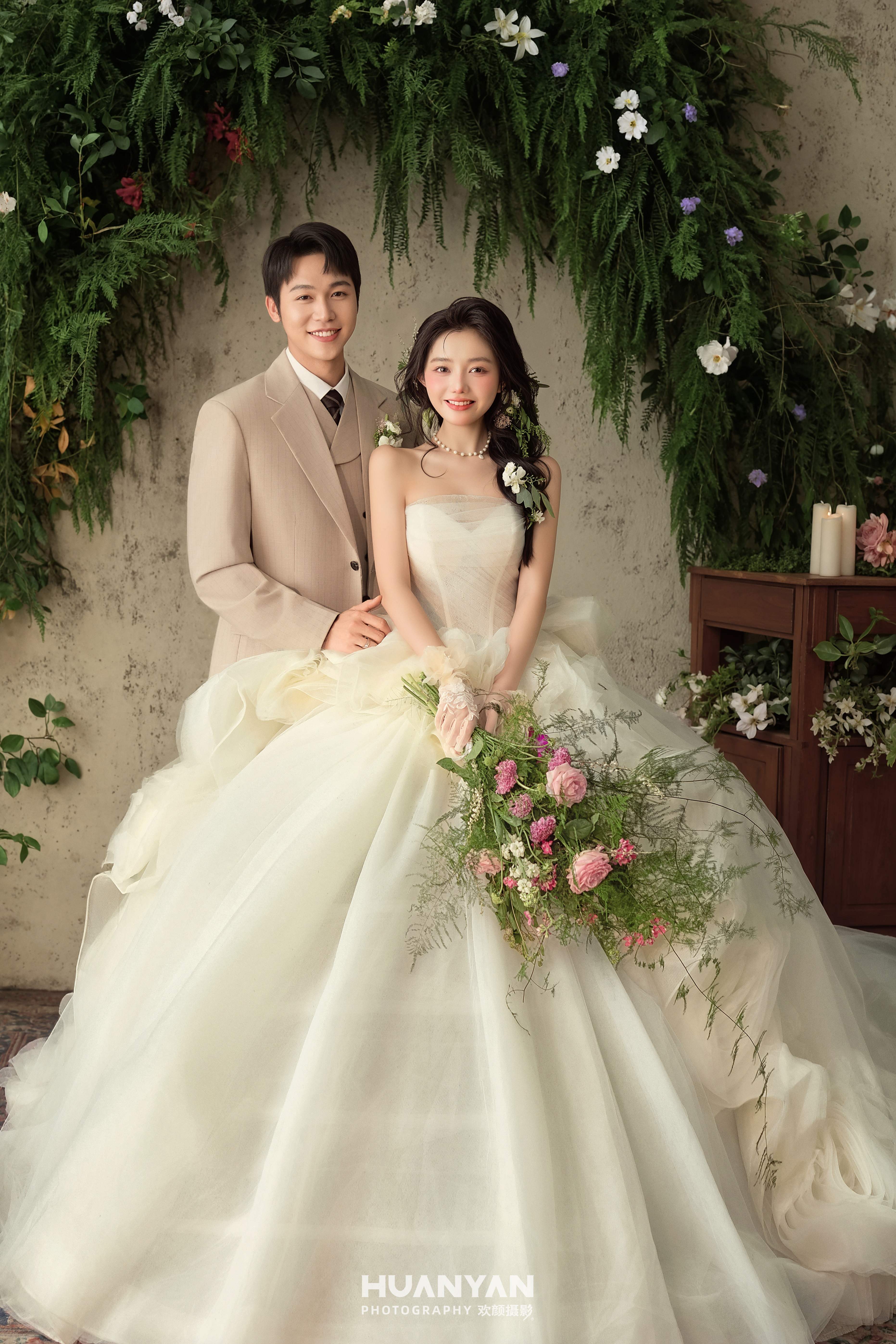 仪式感风婚纱照 · 南法庄园场景 · 花影与共客片