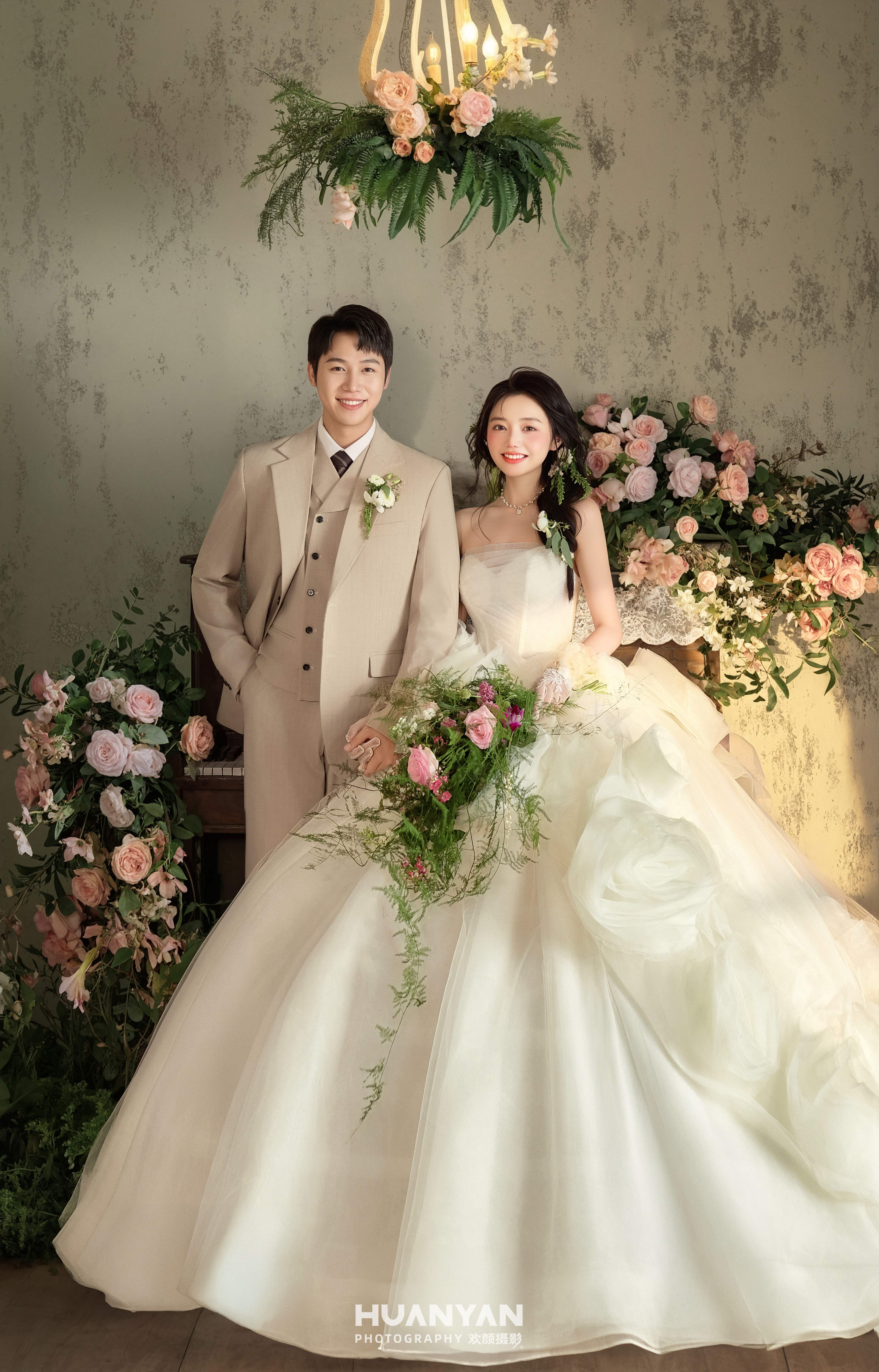 仪式感风婚纱照 · 南法庄园场景 · 花影与共客片