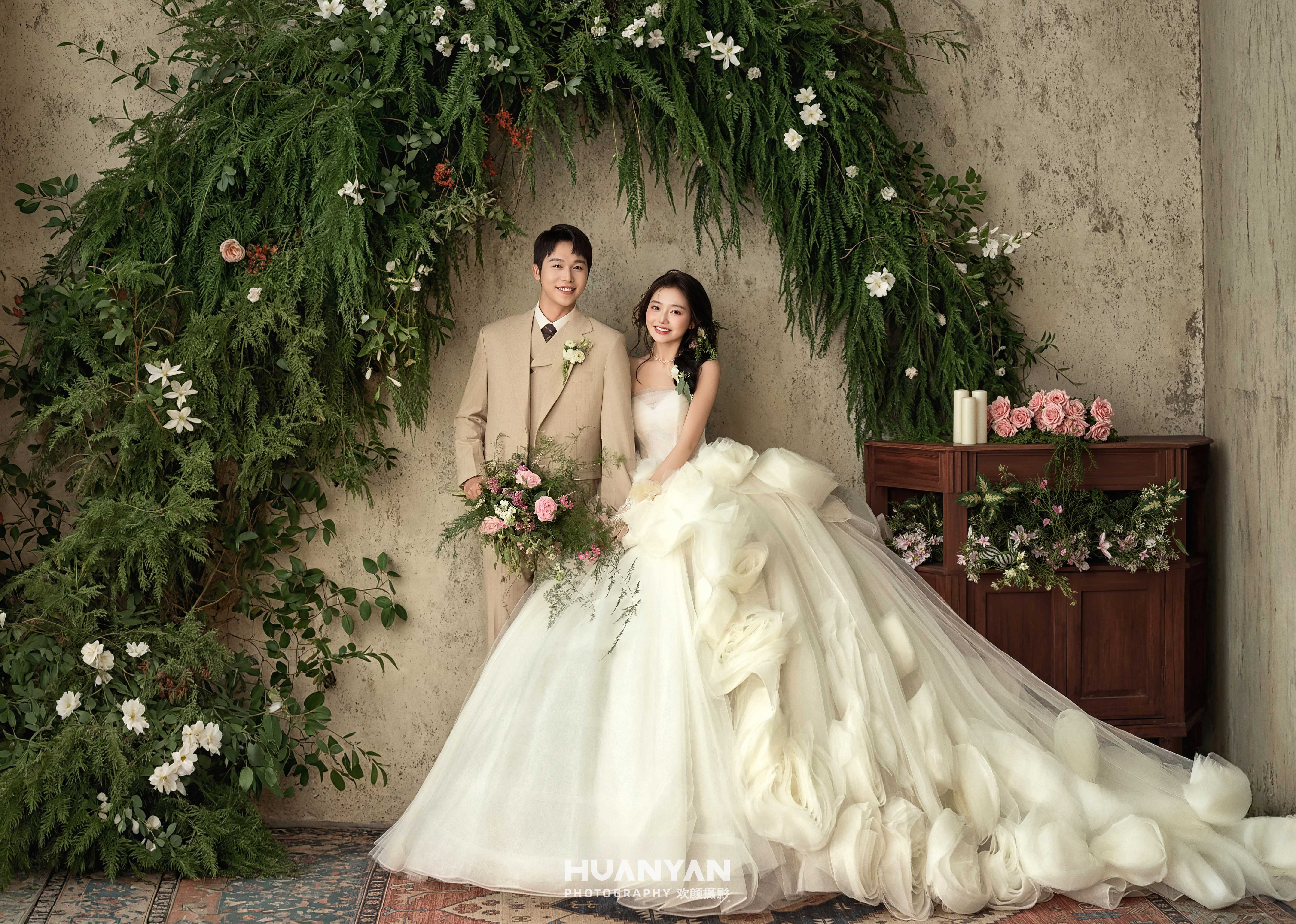 仪式感风婚纱照 · 南法庄园场景 · 花影与共客片