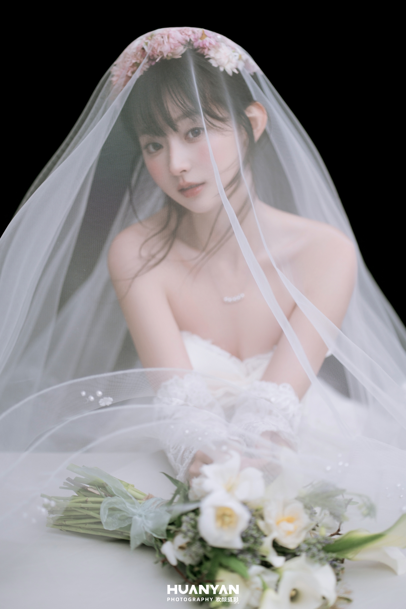 室内轻氧风婚纱照实拍（柔光叙事系列）