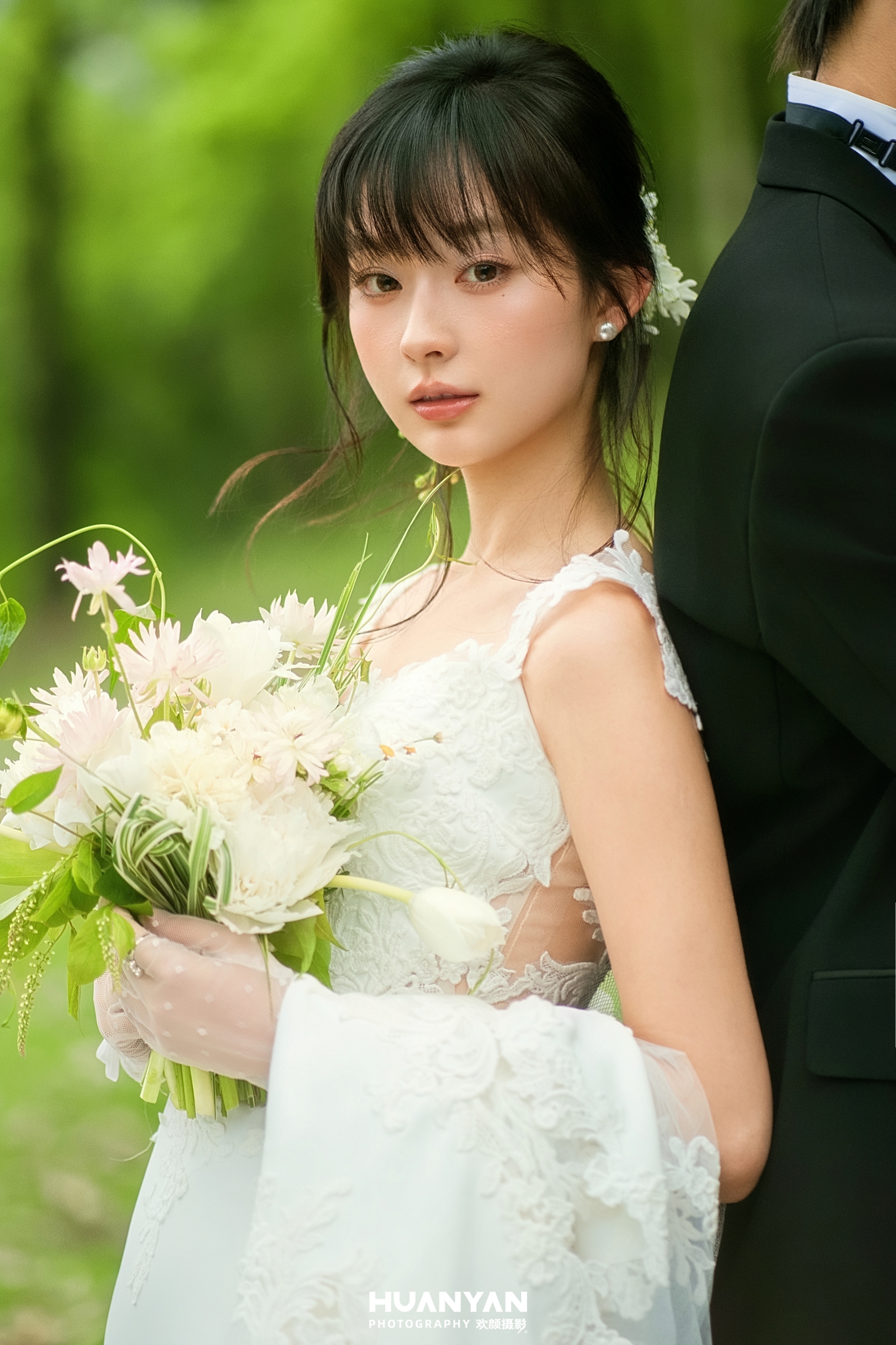 轻氧风婚纱照 · 草地场景 · 森屿客片