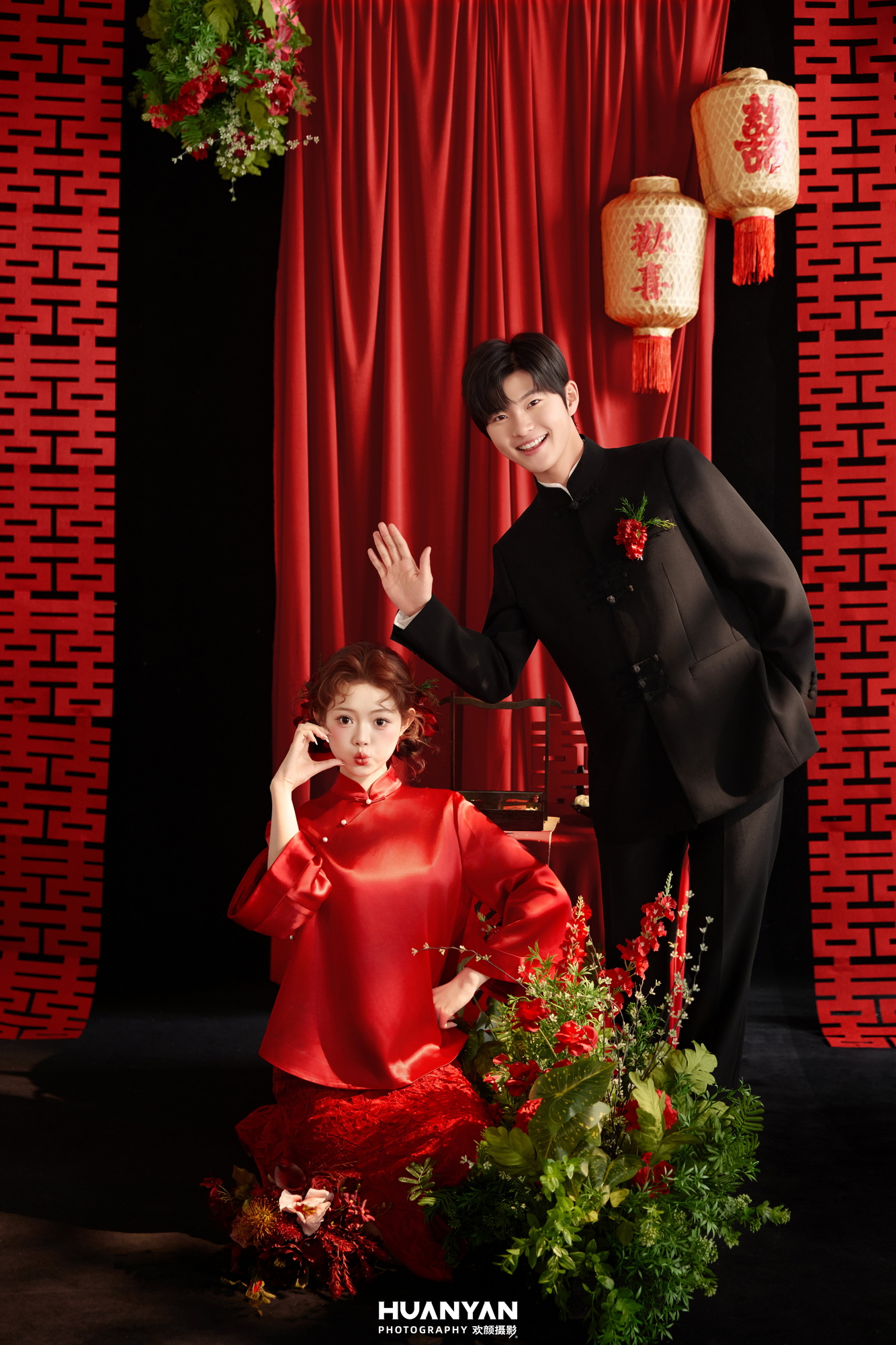 室内喜嫁风婚纱照实拍（吾家有喜系列）