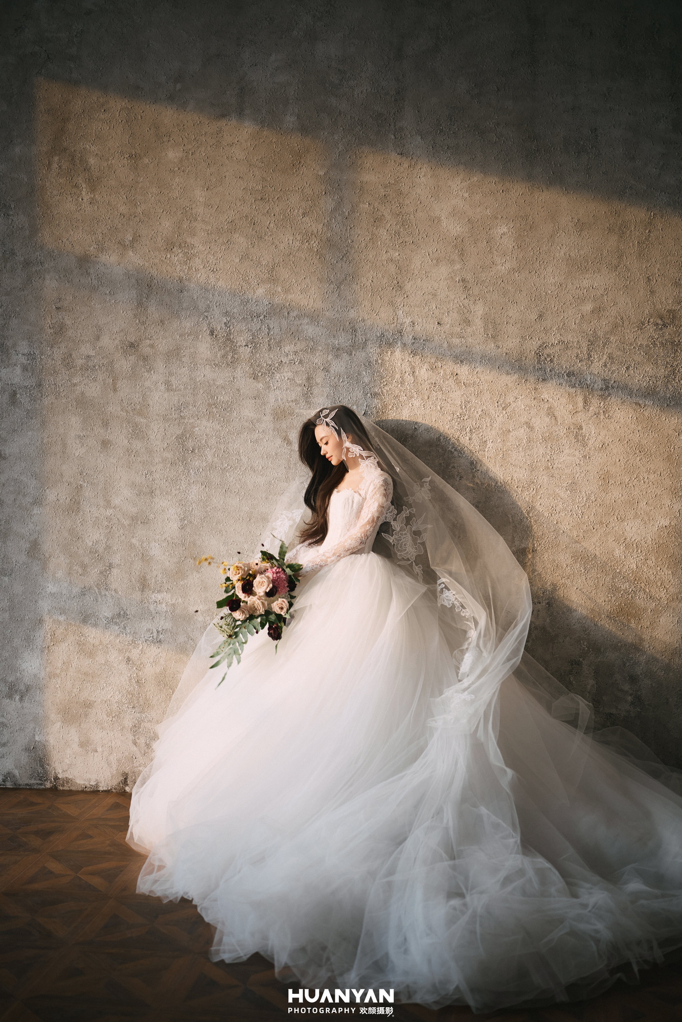 室内仪式感风婚纱照实拍（柔光系列）