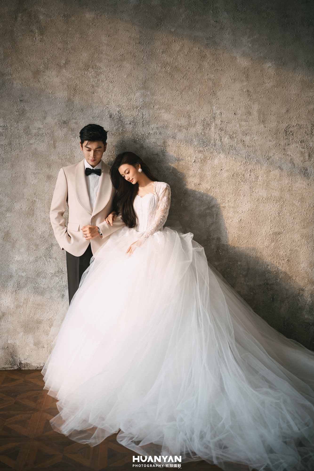 柔光：仪式感风婚纱照室内实拍
