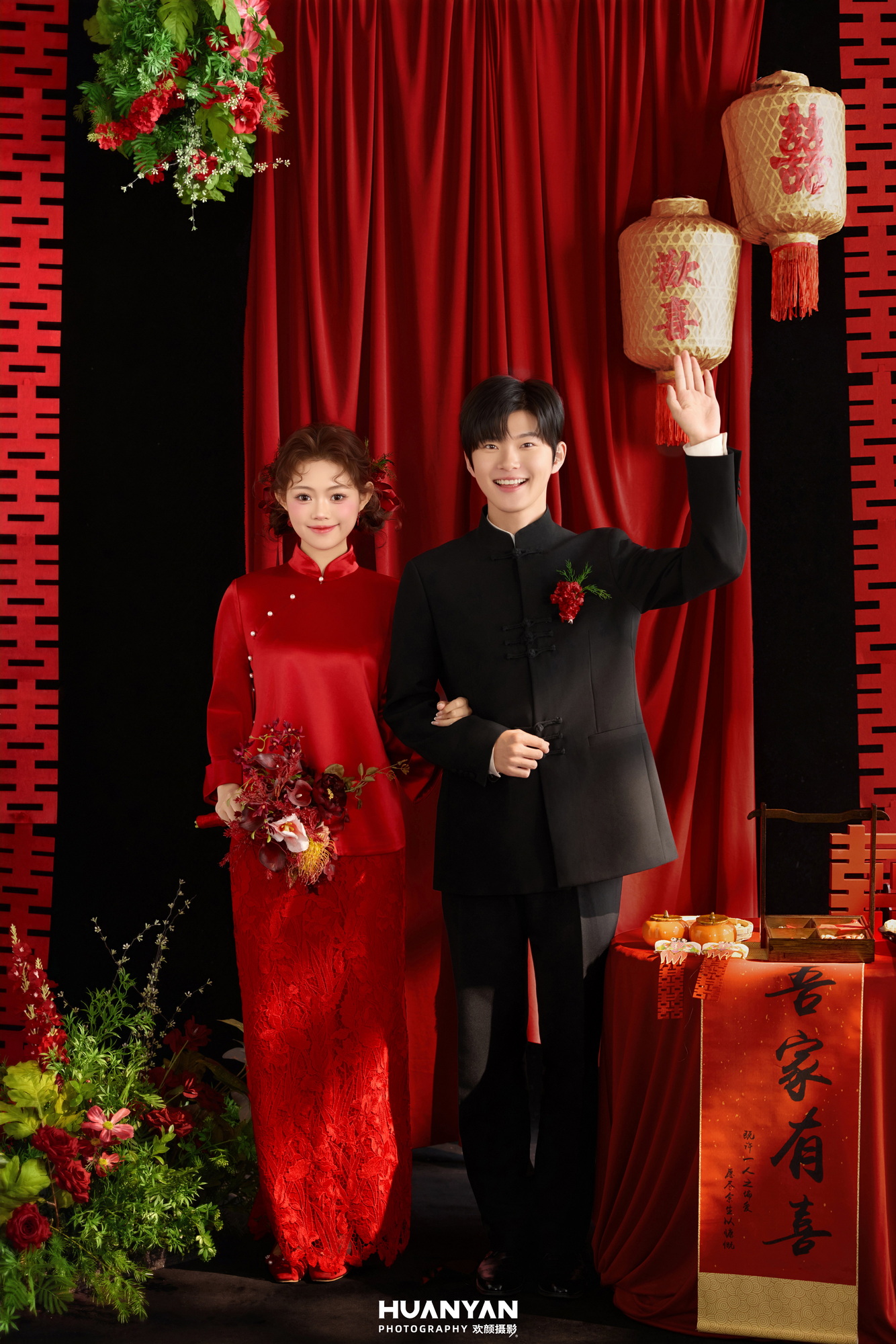 室内喜嫁风婚纱照实拍（吾家有喜系列）