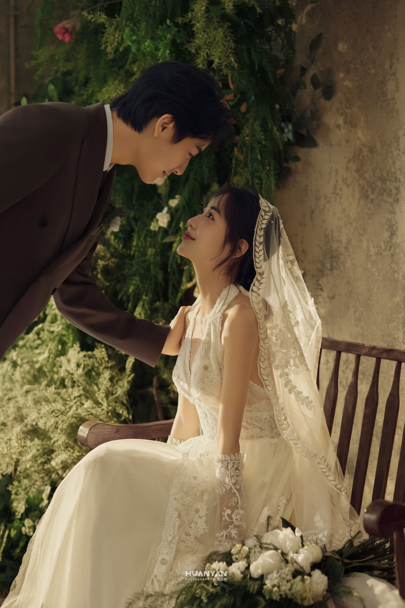 夕阳高级感风婚纱照实拍（暮光秘语系列）