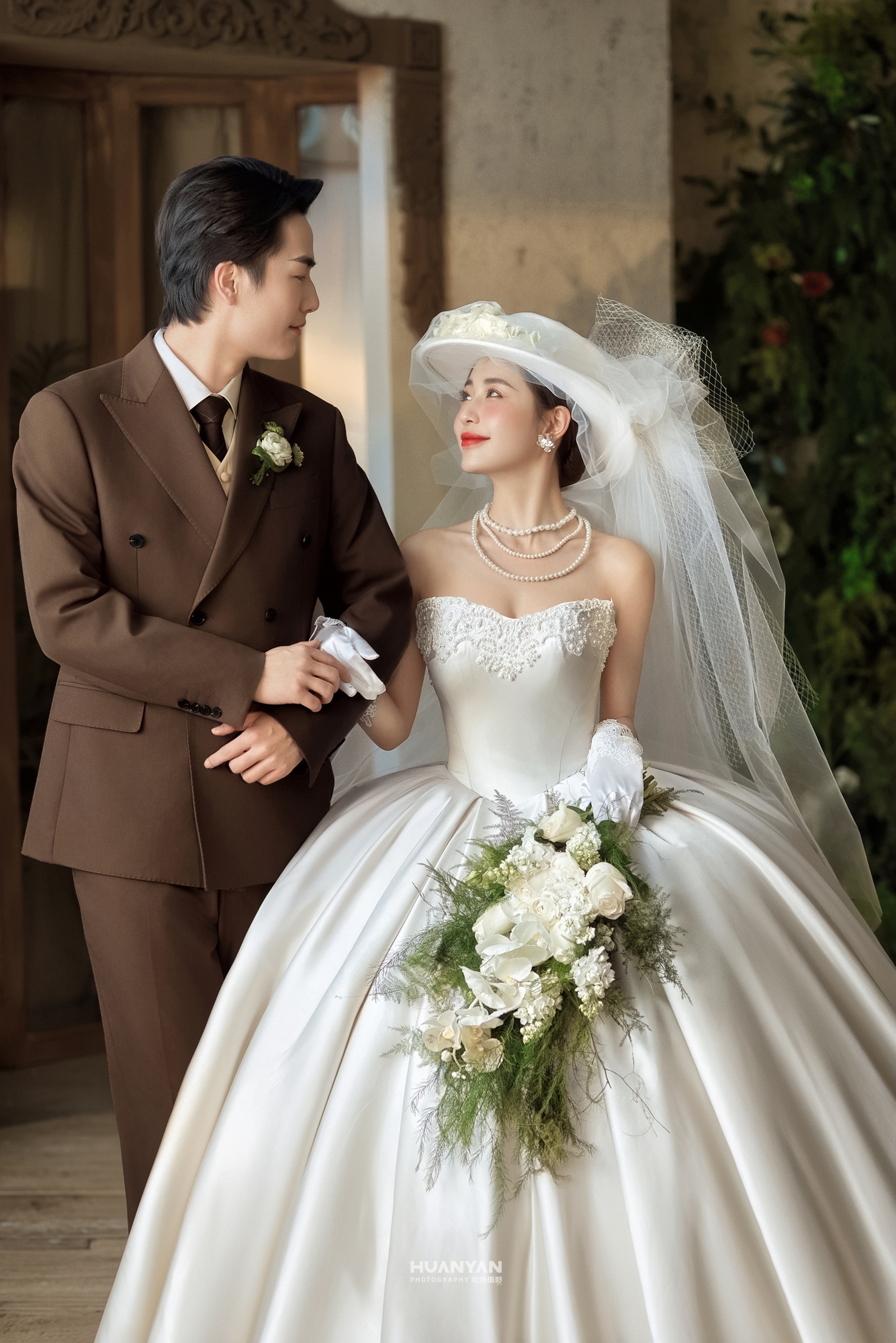 室内简约风婚纱照实拍（旧梦来信系列）