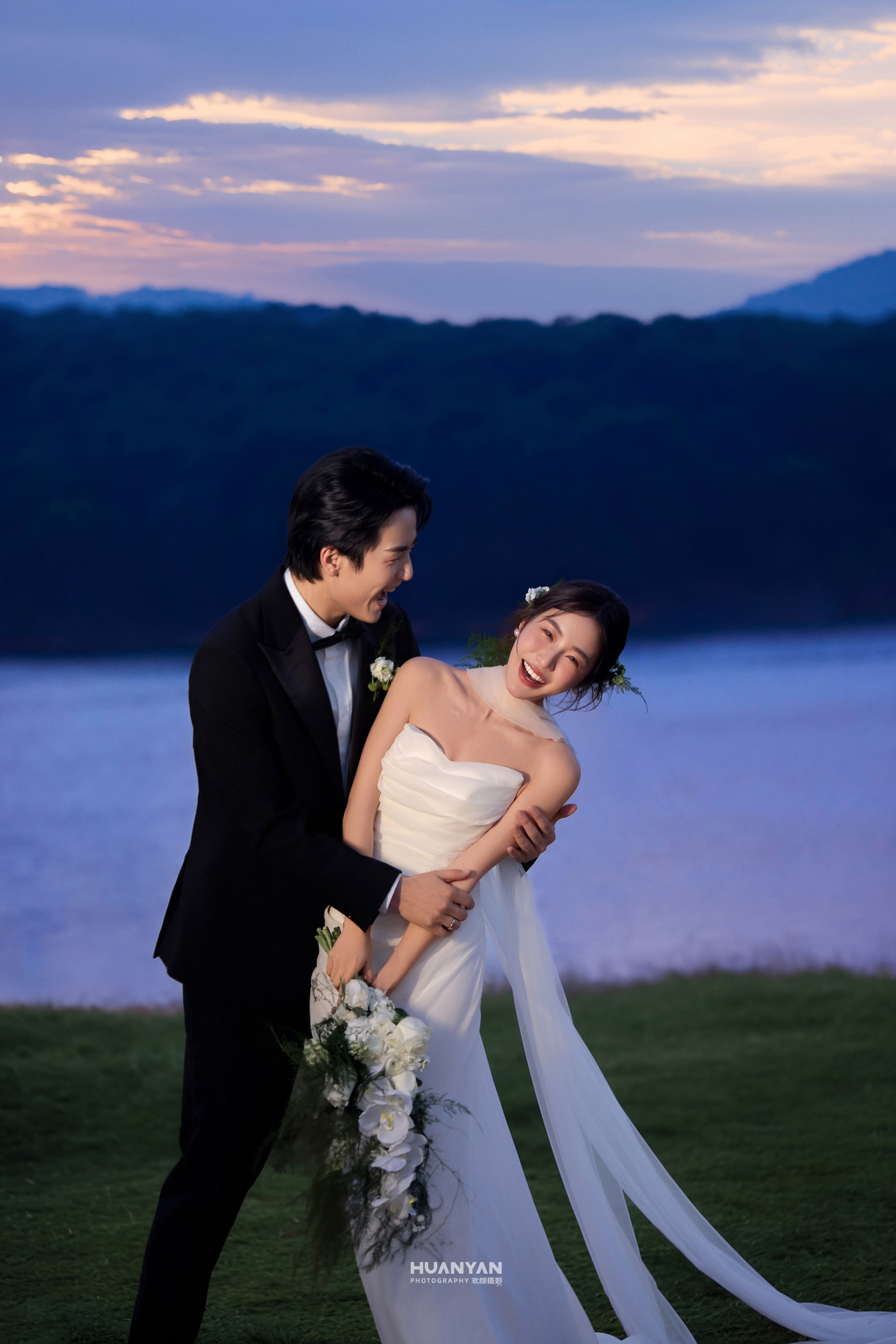 兰湖水上婚礼岛婚纱照拍摄全攻略：水边的仪式感