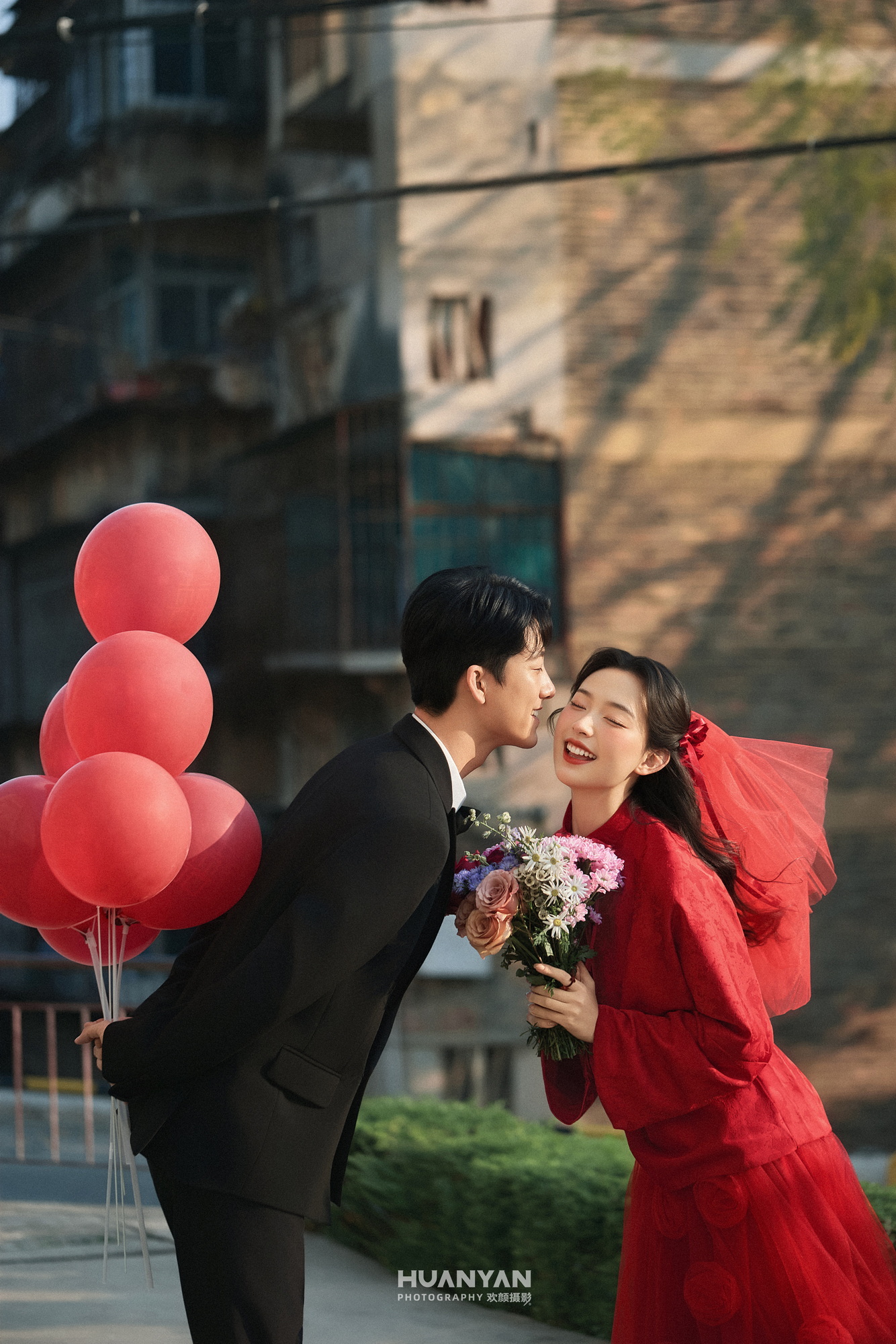 室内简约风婚纱照实拍（屿之恋集系列）