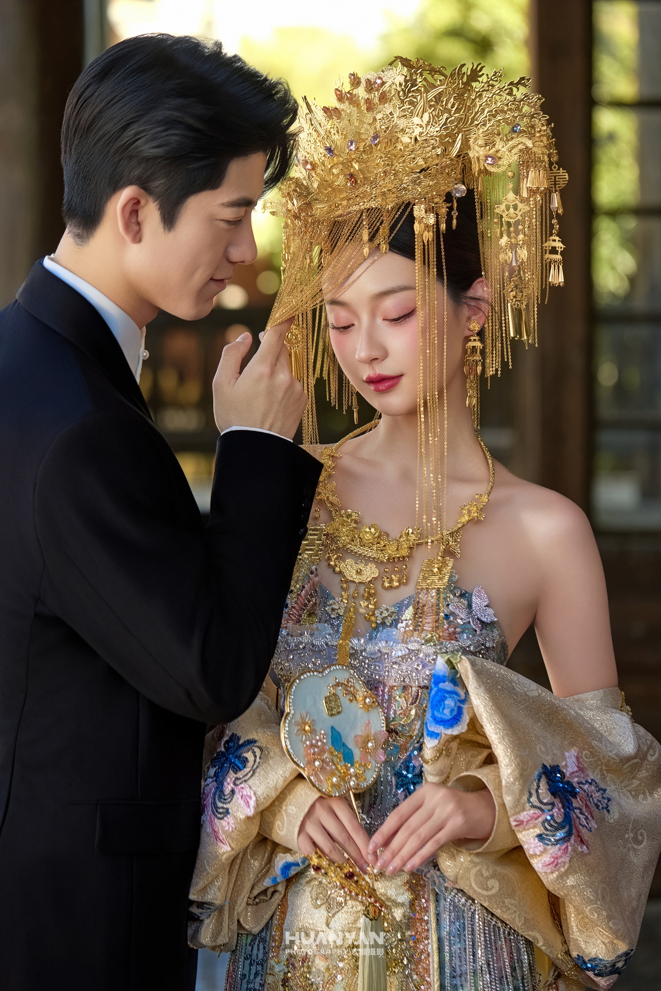 极简风婚纱照 · 室内场景 · 屿白纱集客片