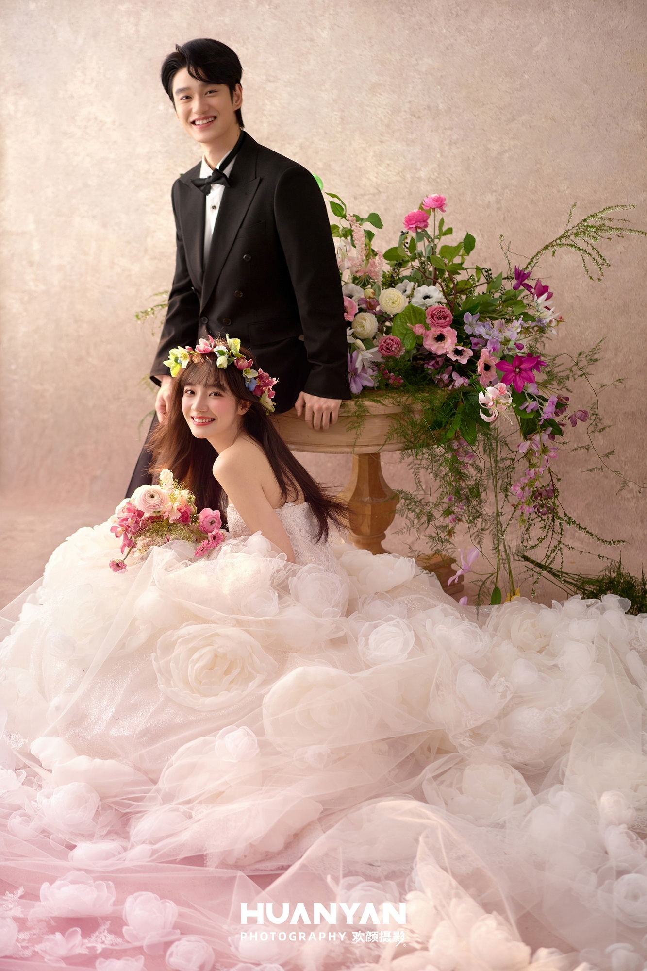 手捧花怎么选？和婚纱、场景的配色关系