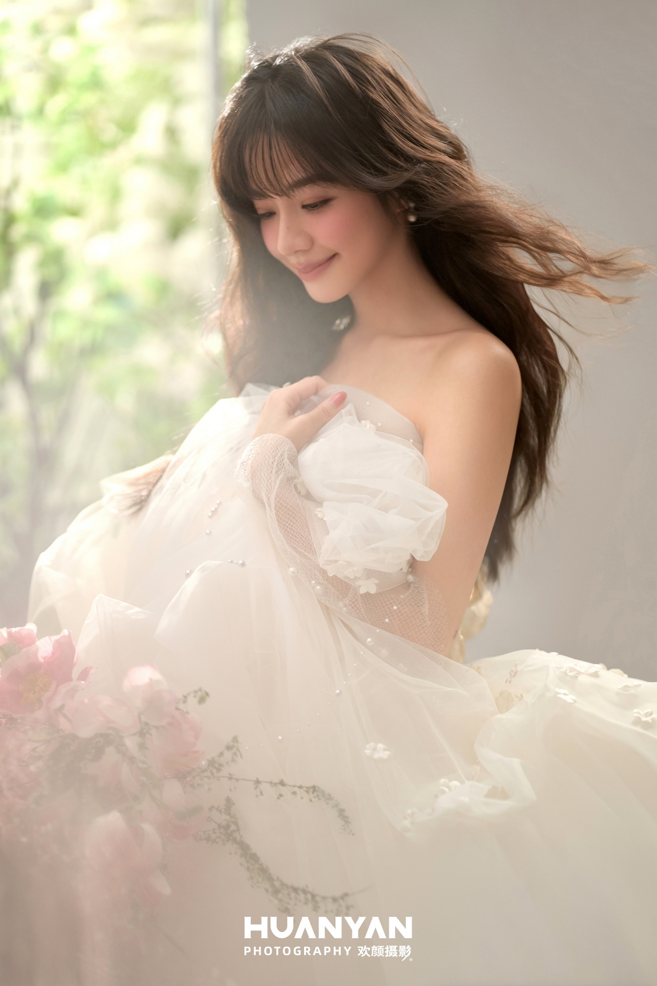 室内简约风婚纱照实拍（屿情书系列）