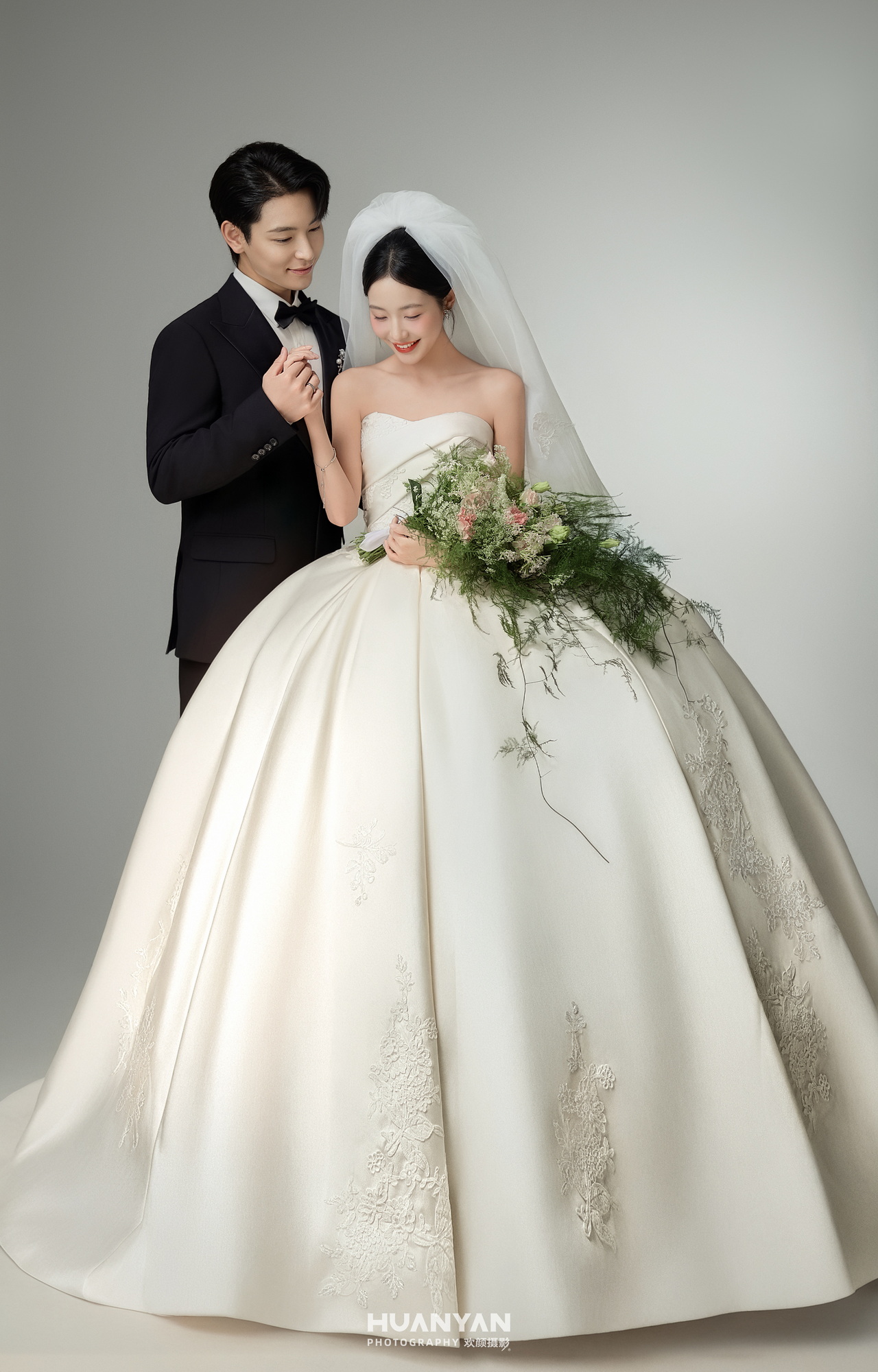室内简约风婚纱照实拍（屿幻梦系列）