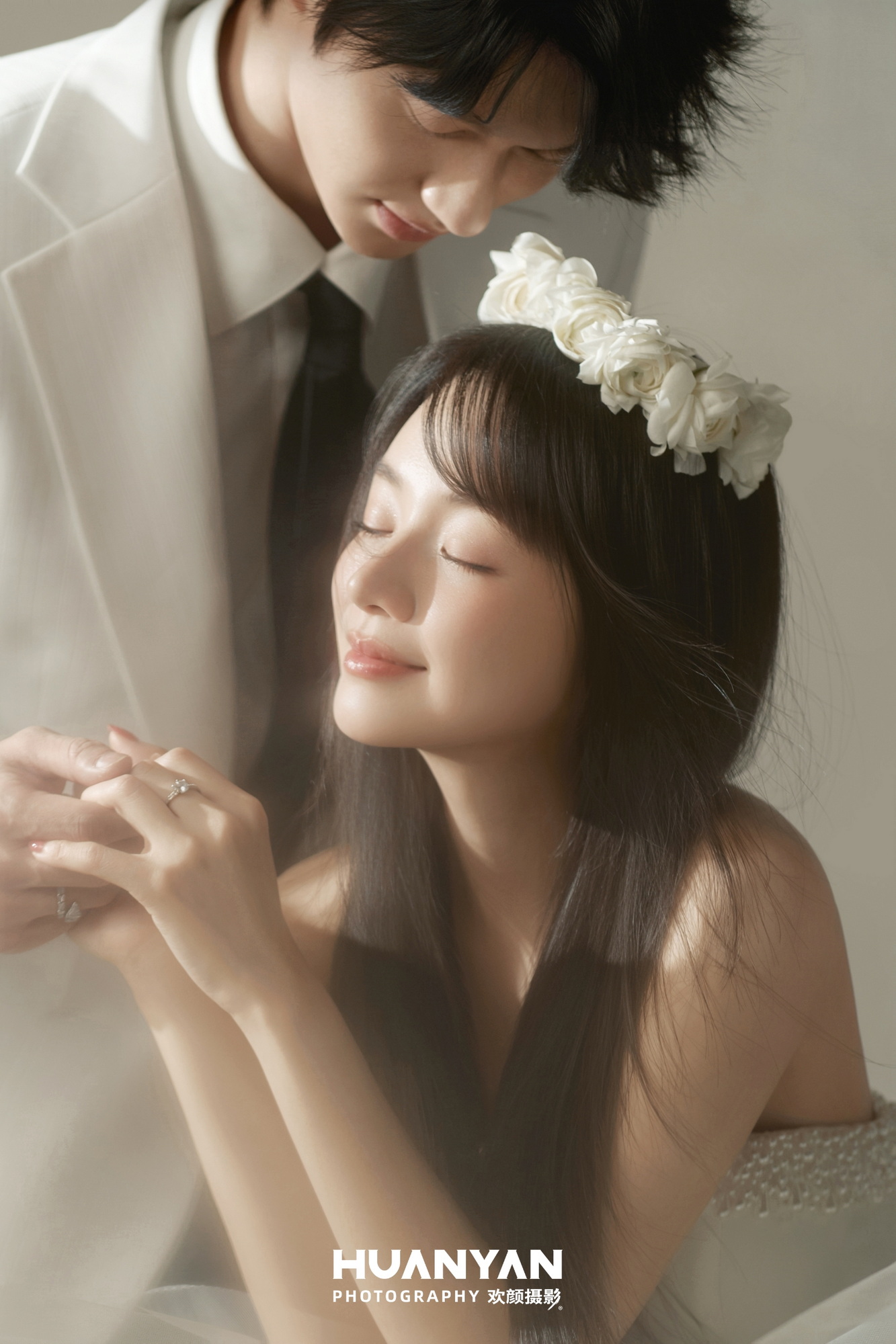 简约风婚纱照 · 室内场景 · 屿求婚记客片