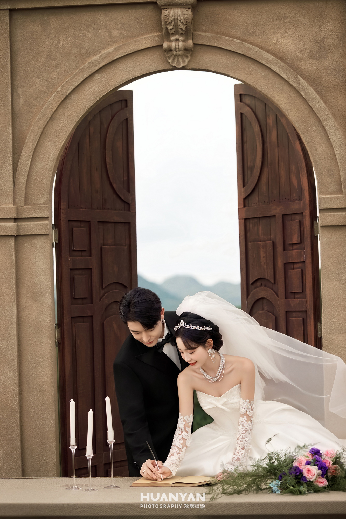 简约风婚纱照 · 室内场景 · 屿幻梦集客片
