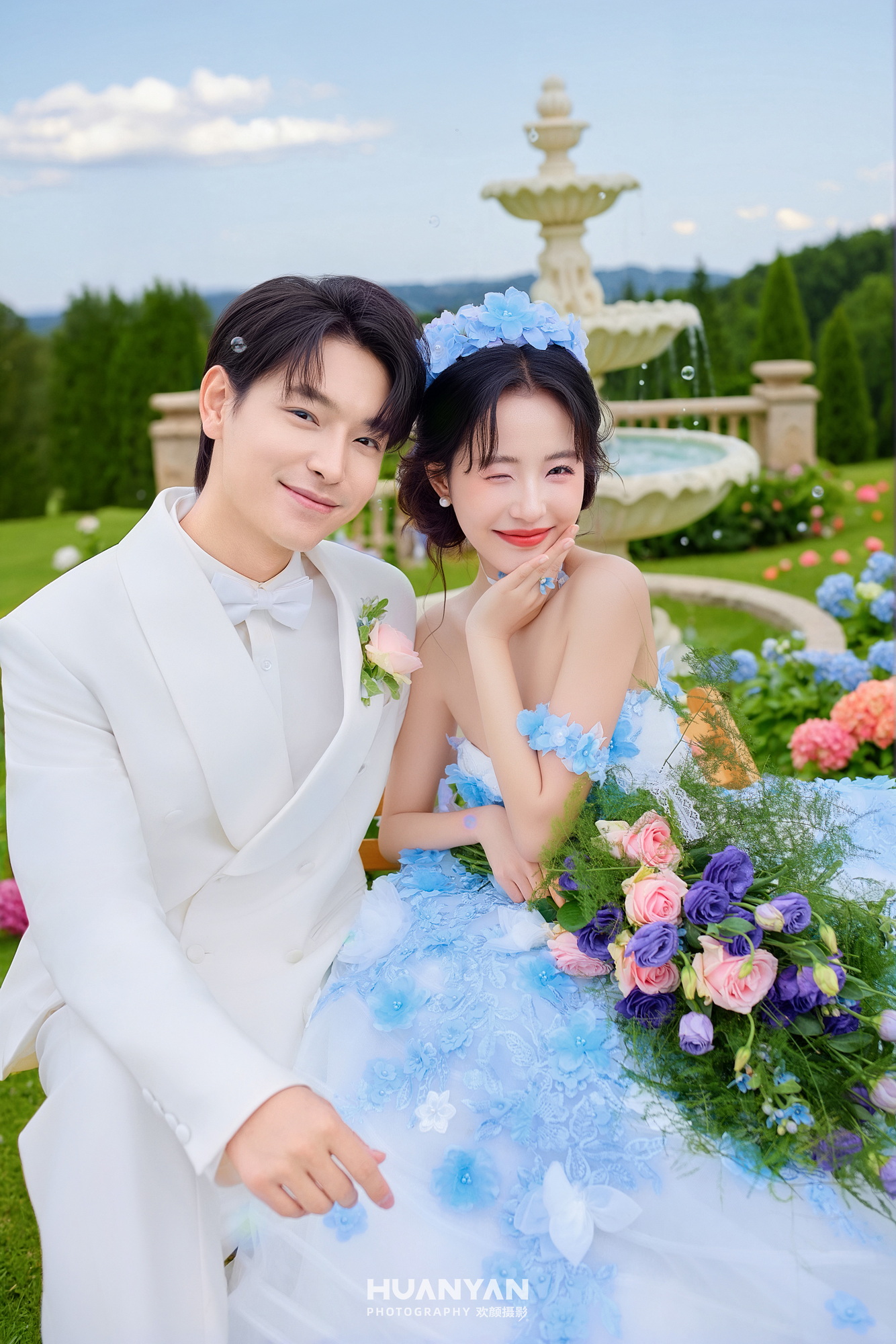 简约风婚纱照 · 室内场景 · 屿求婚集客片