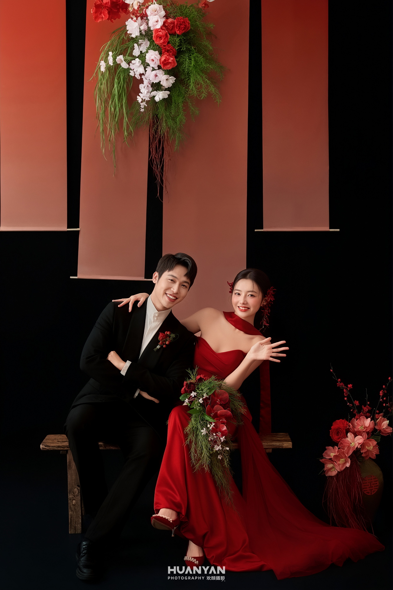 极简风婚纱照 · 草地场景 · 野告白客片