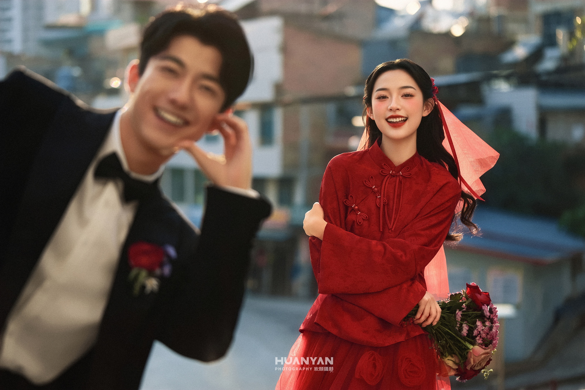 简约风婚纱照 · 室内场景 · 屿之恋集客片