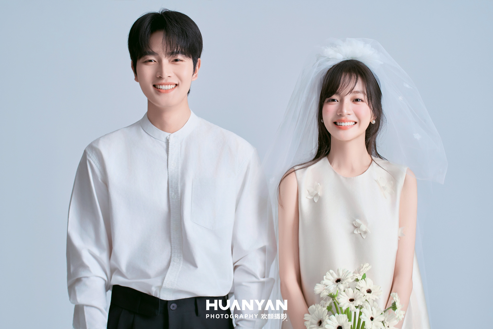 简约风婚纱照 · 室内场景 · 雾情书客片