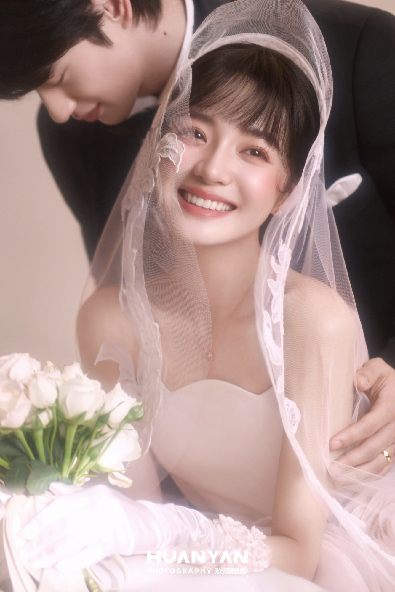简约风婚纱照 · 室内场景 · 粉雾情书·69客片