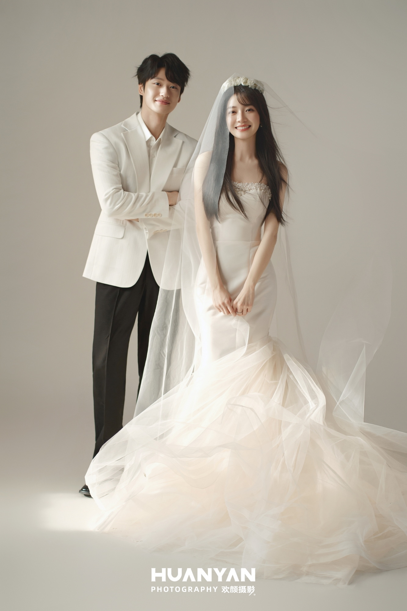 室内简约风婚纱照实拍（屿求婚记系列）