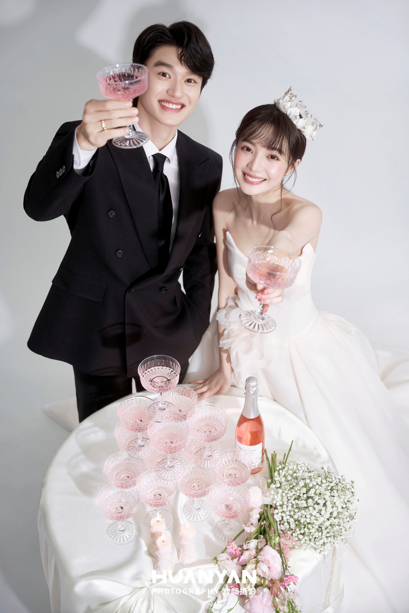 草地简约风婚纱照实拍（野赴甜系列）