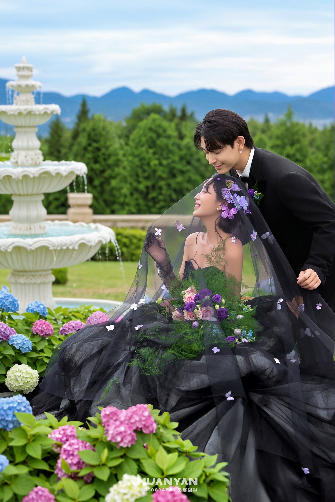 屿情书集：简约风婚纱照室内实拍