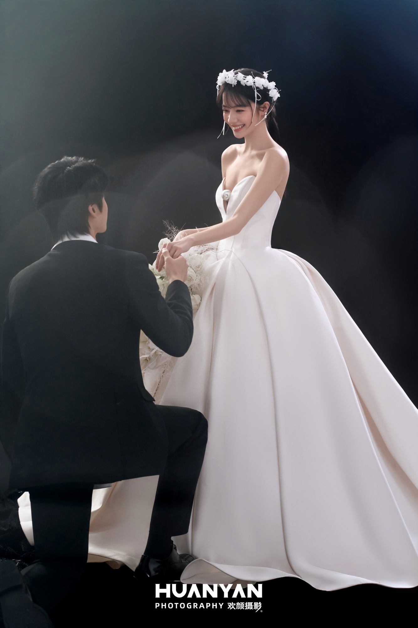 室内简约风婚纱照实拍（屿之忆系列）