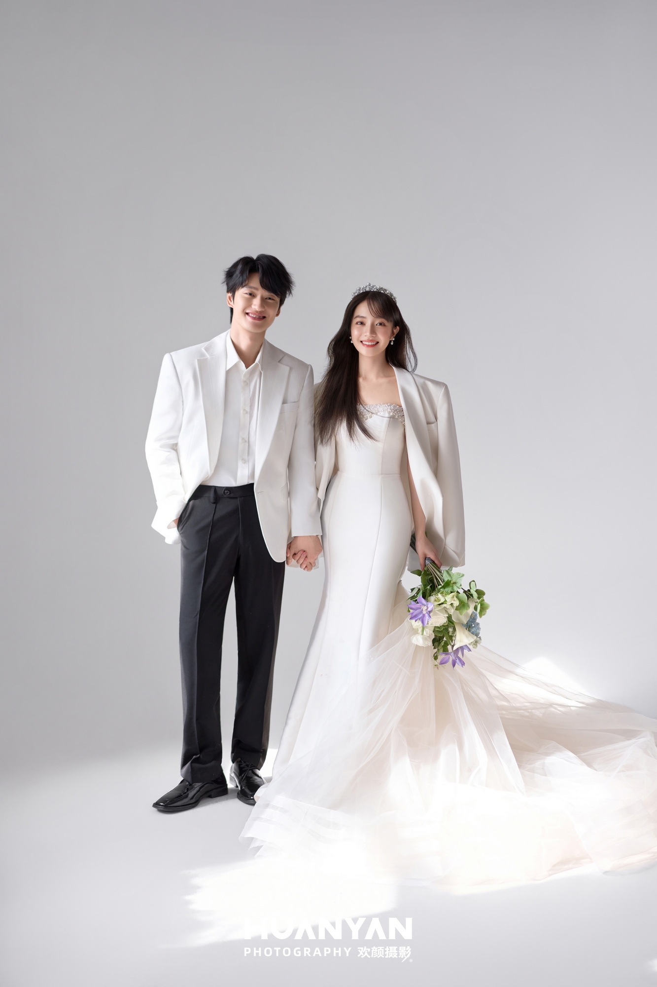 室内简约风婚纱照实拍（屿幻梦录系列）