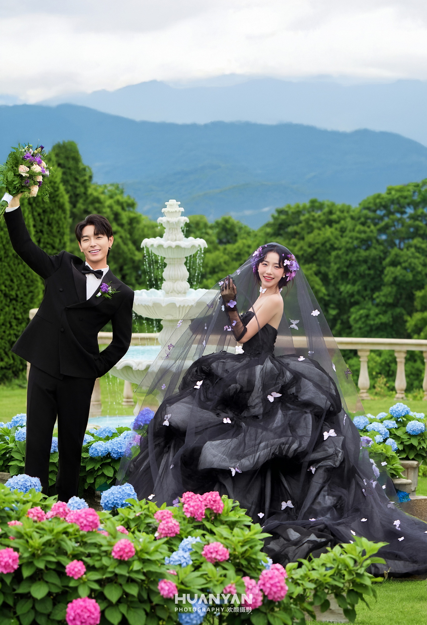 屿情书集：简约风婚纱照室内实拍