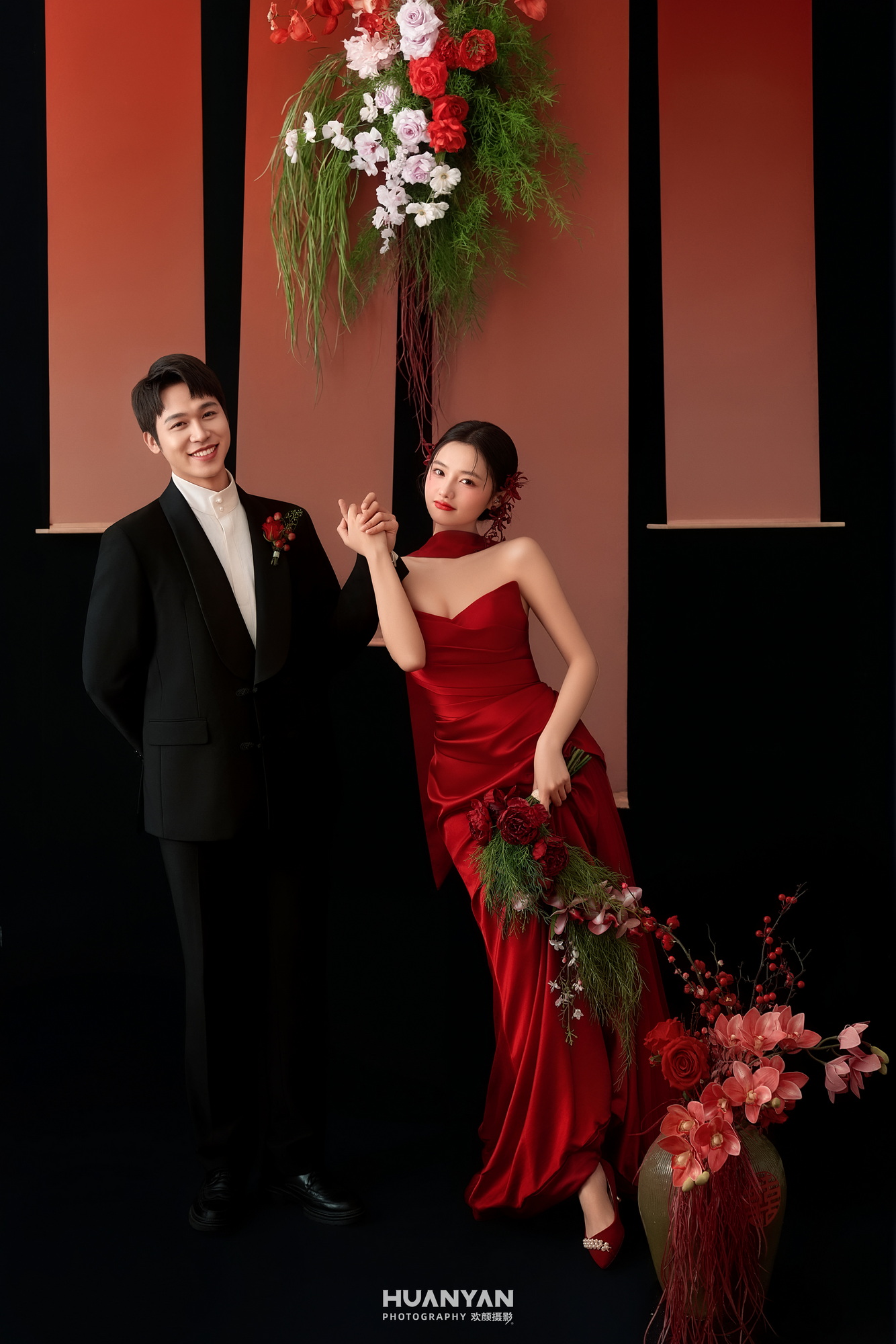 极简风婚纱照 · 草地场景 · 野告白客片