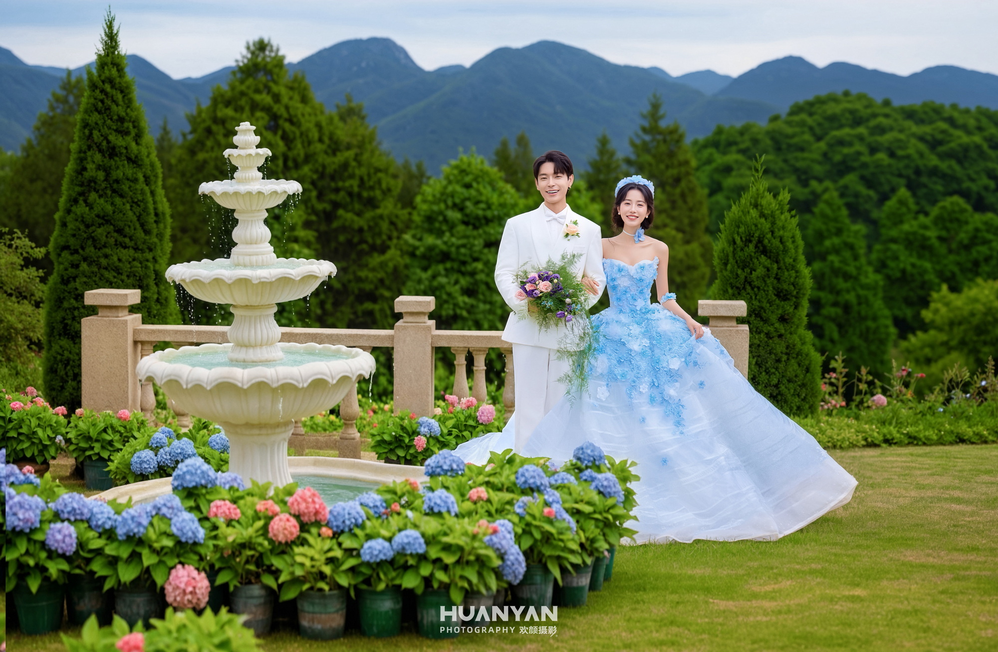 简约风婚纱照 · 室内场景 · 屿求婚集客片