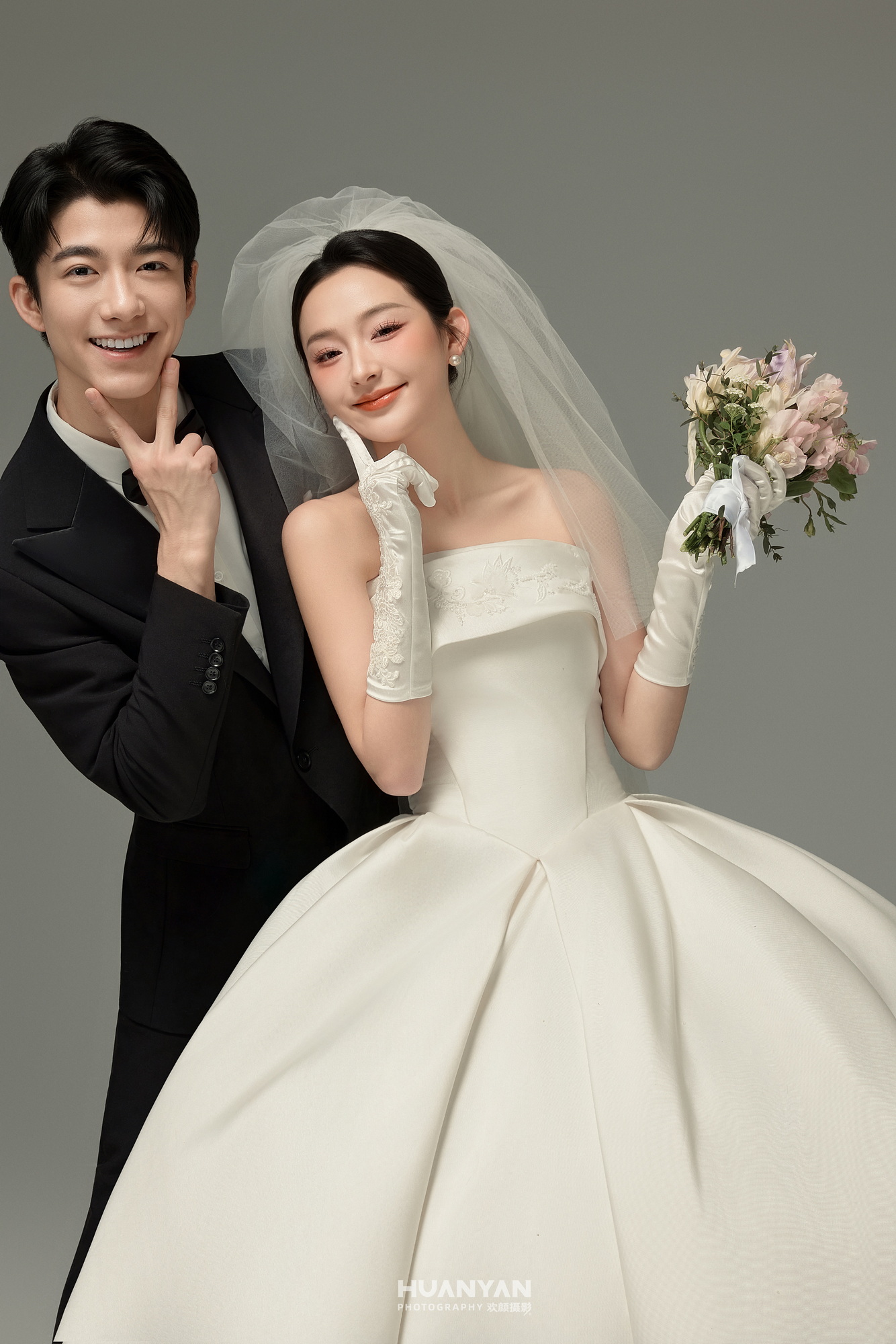 室内仪式感风婚纱照实拍（纯白序章·43系列）