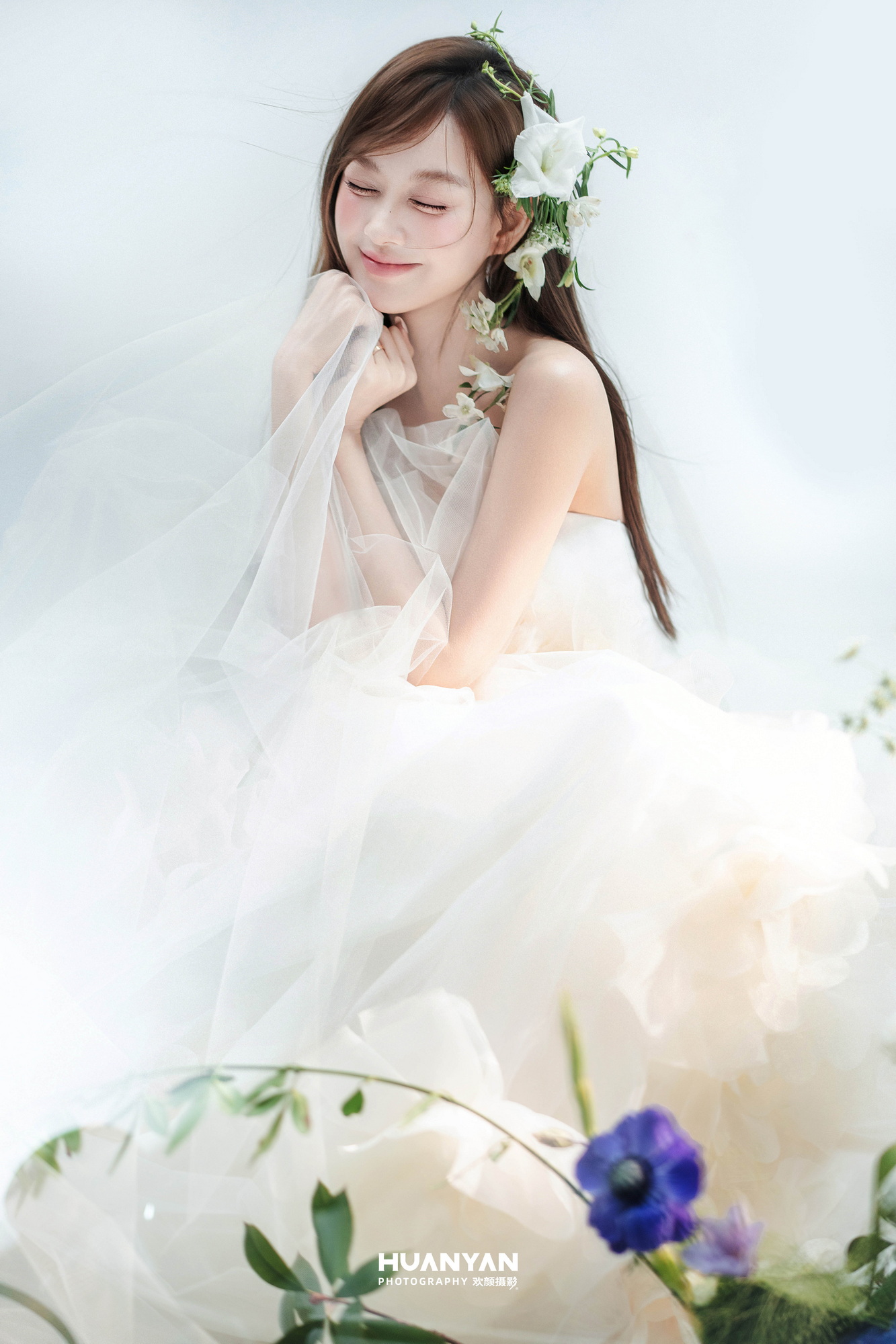 室内极简风婚纱照实拍（告白系列）