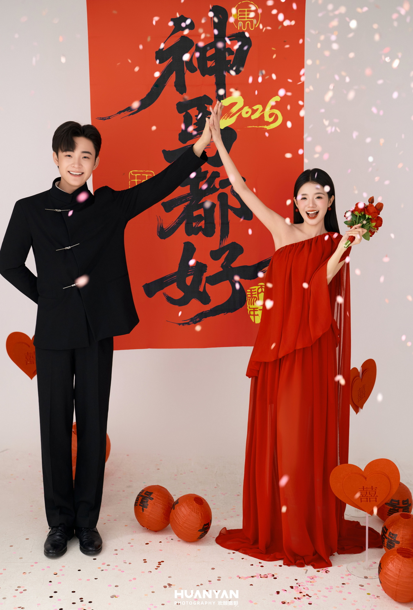高级感风婚纱照 · 室内场景 · 屿慢光客片