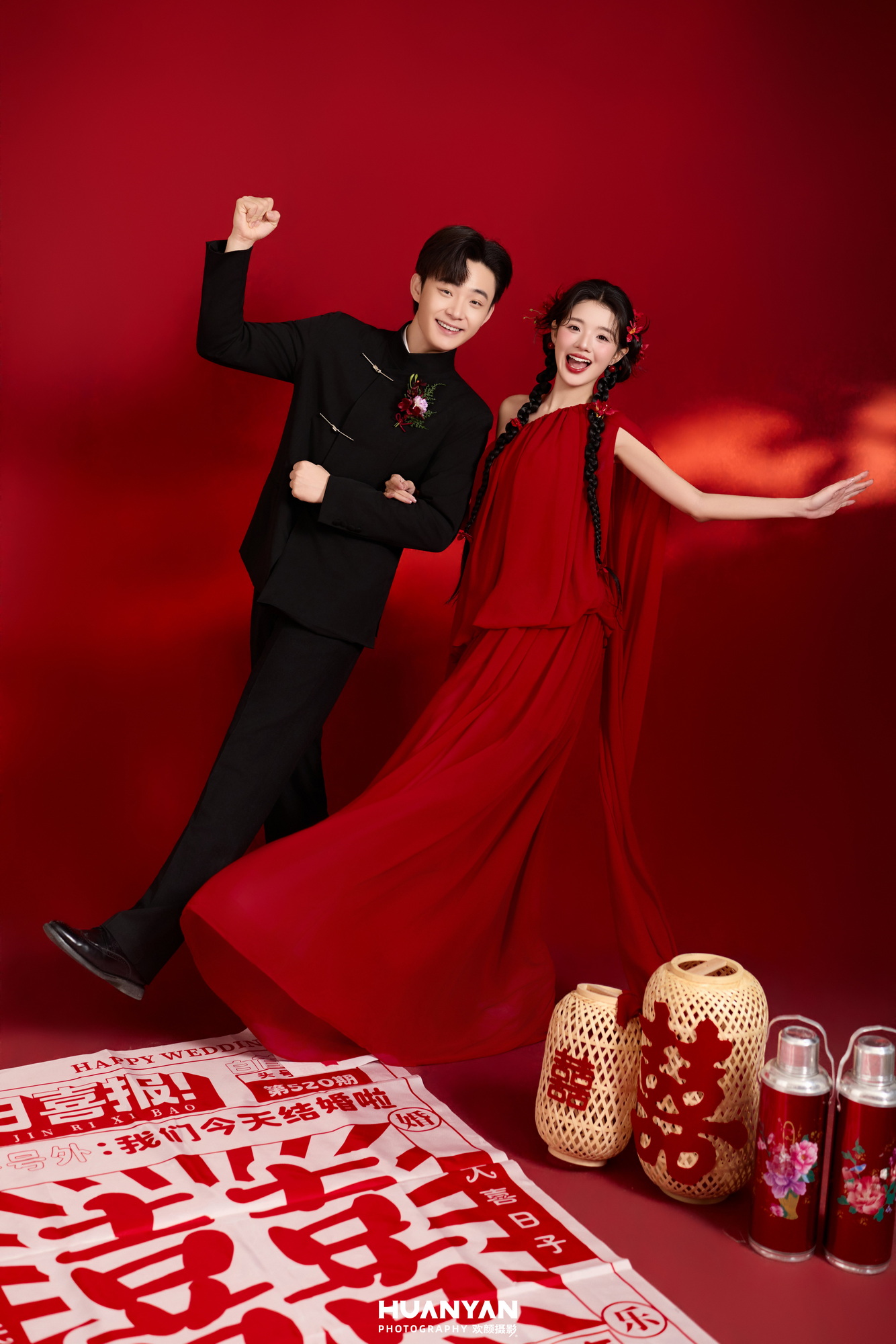 夕阳高级感风婚纱照实拍（黛暮光系列）
