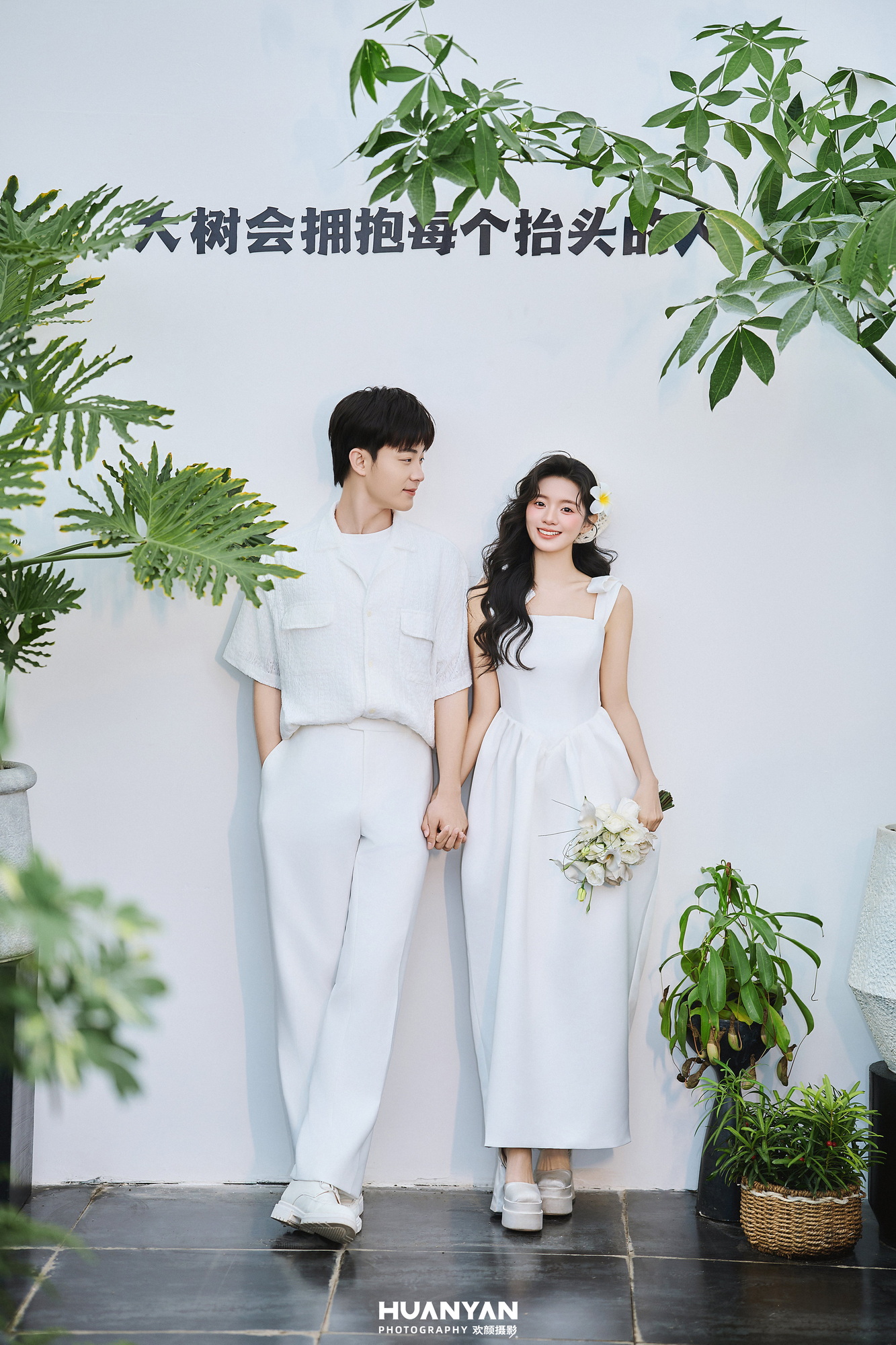 室内仪式感风婚纱照实拍（间叙爱系列）