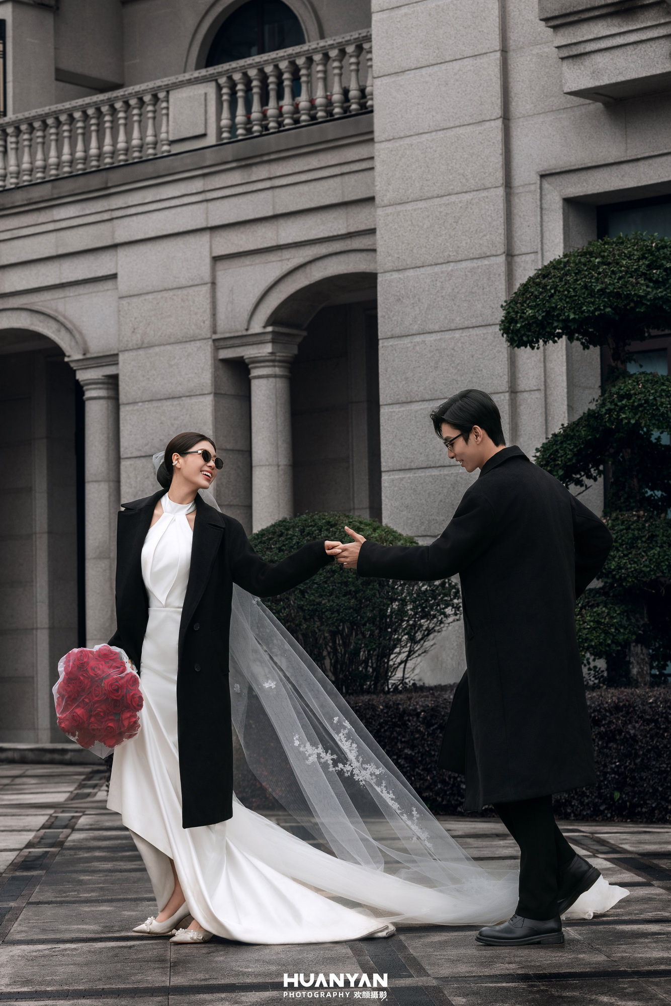 间絮语：仪式感风婚纱照室内实拍