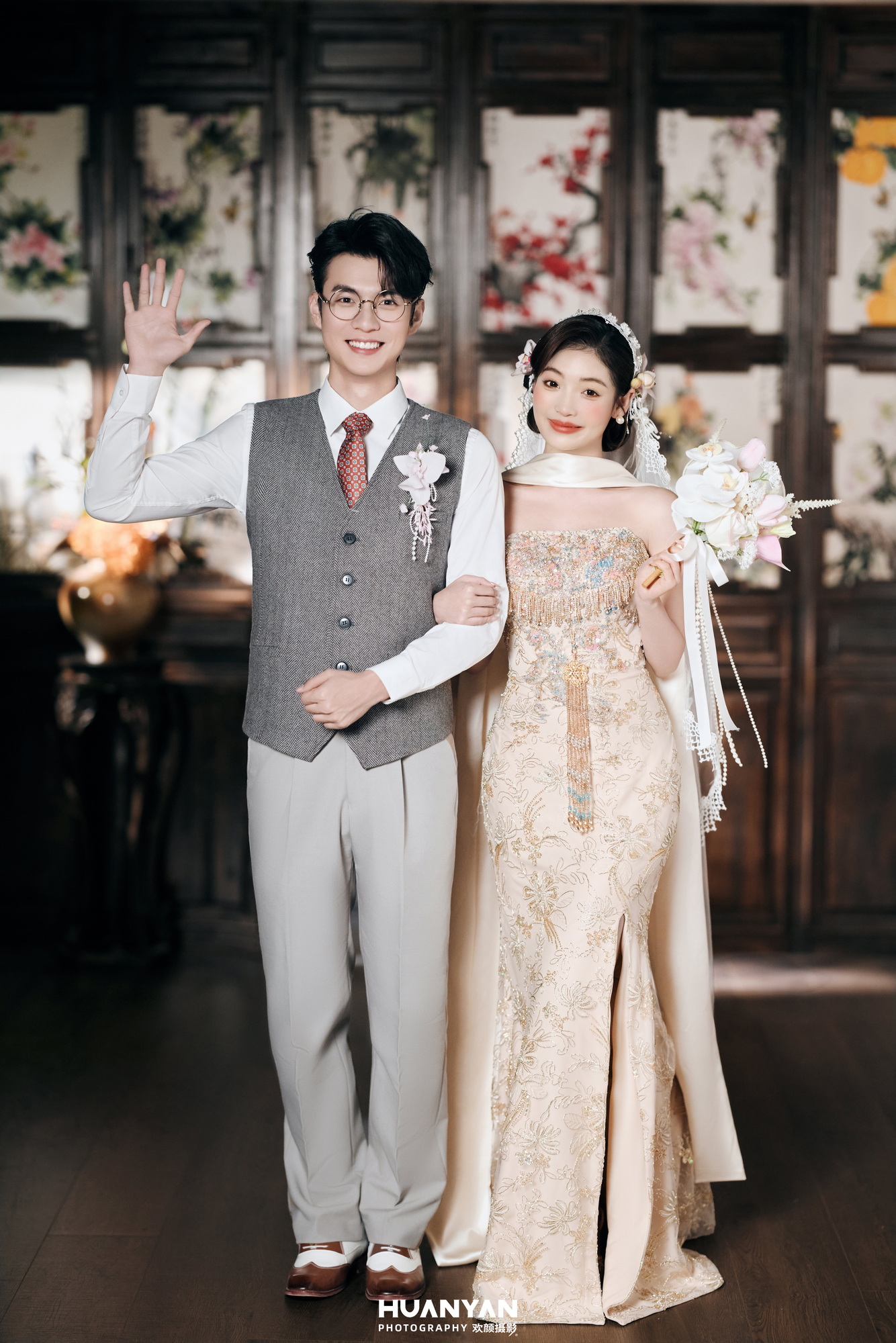 简约风婚纱照 · 室内场景 · 屿之恋客片