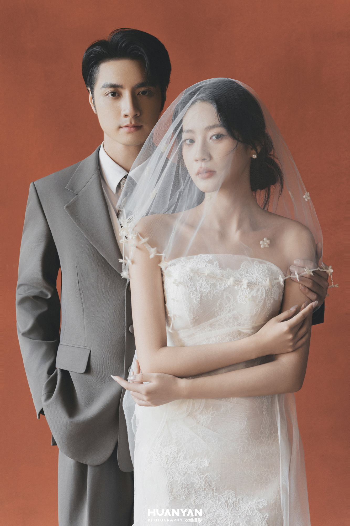 星笺：简约风婚纱照室内实拍