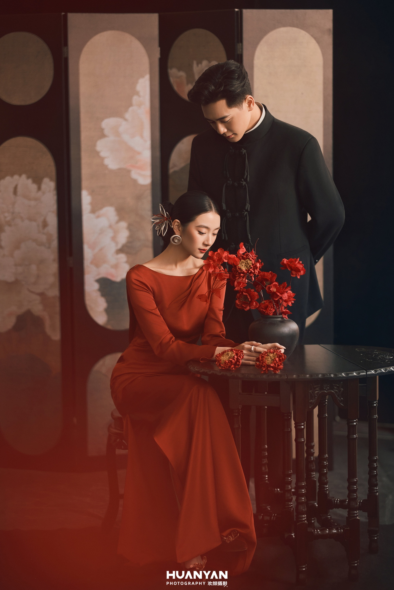 喜嫁风婚纱照 · 室内场景 · 红韵·136客片