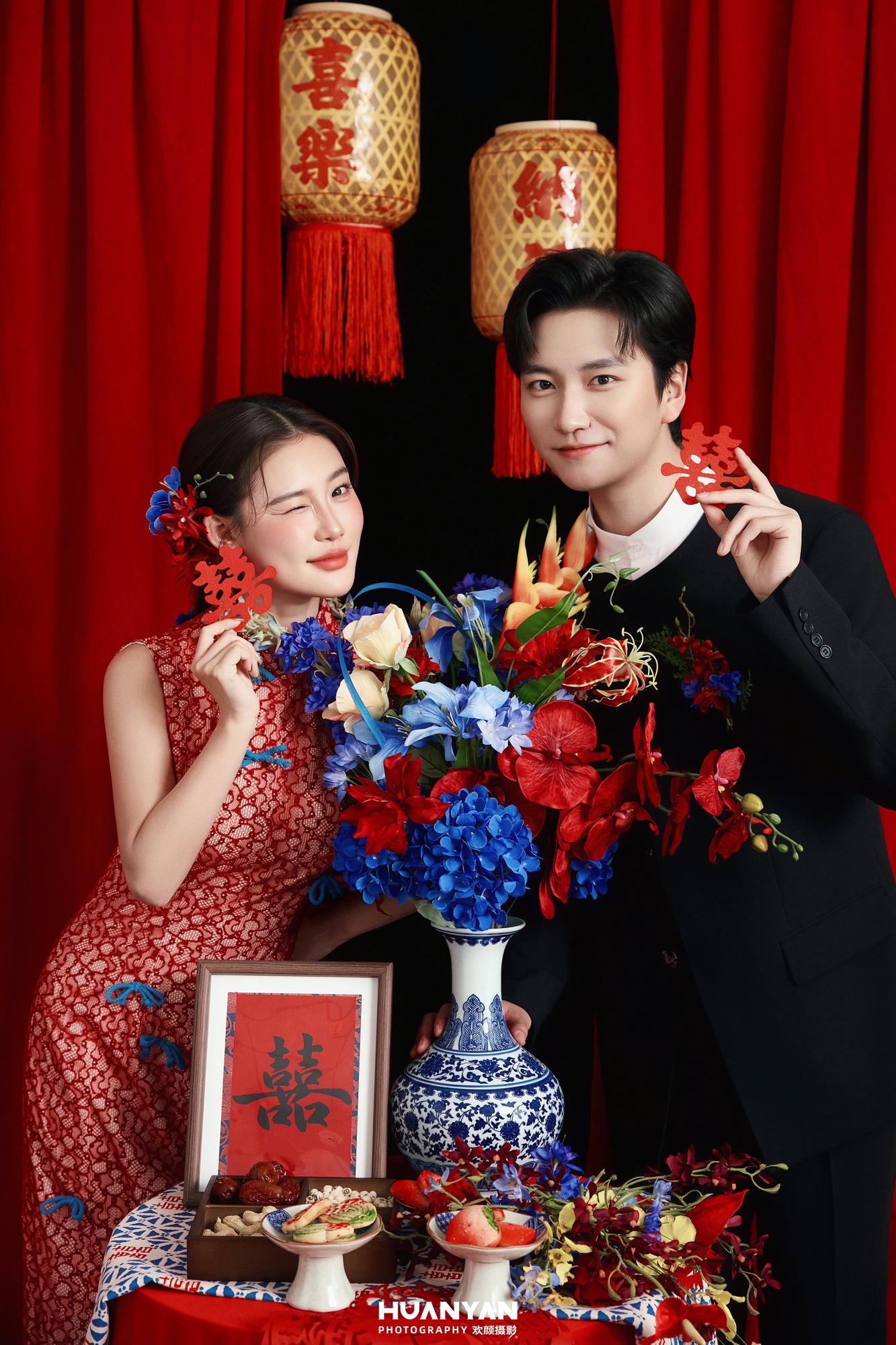 喜嫁风婚纱照 · 室内场景 · 锦喜乐客片