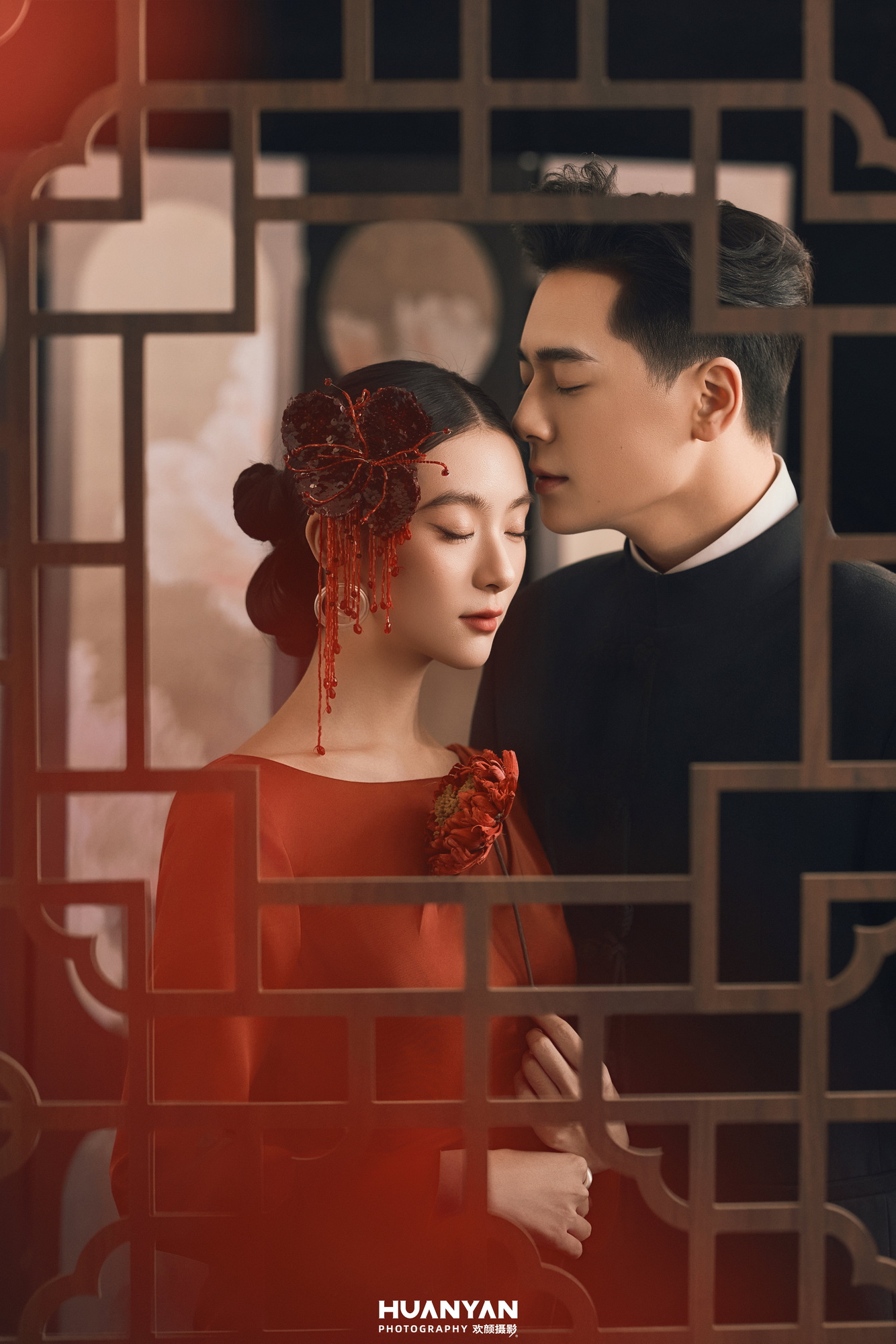 喜嫁风婚纱照 · 室内场景 · 红韵·136客片