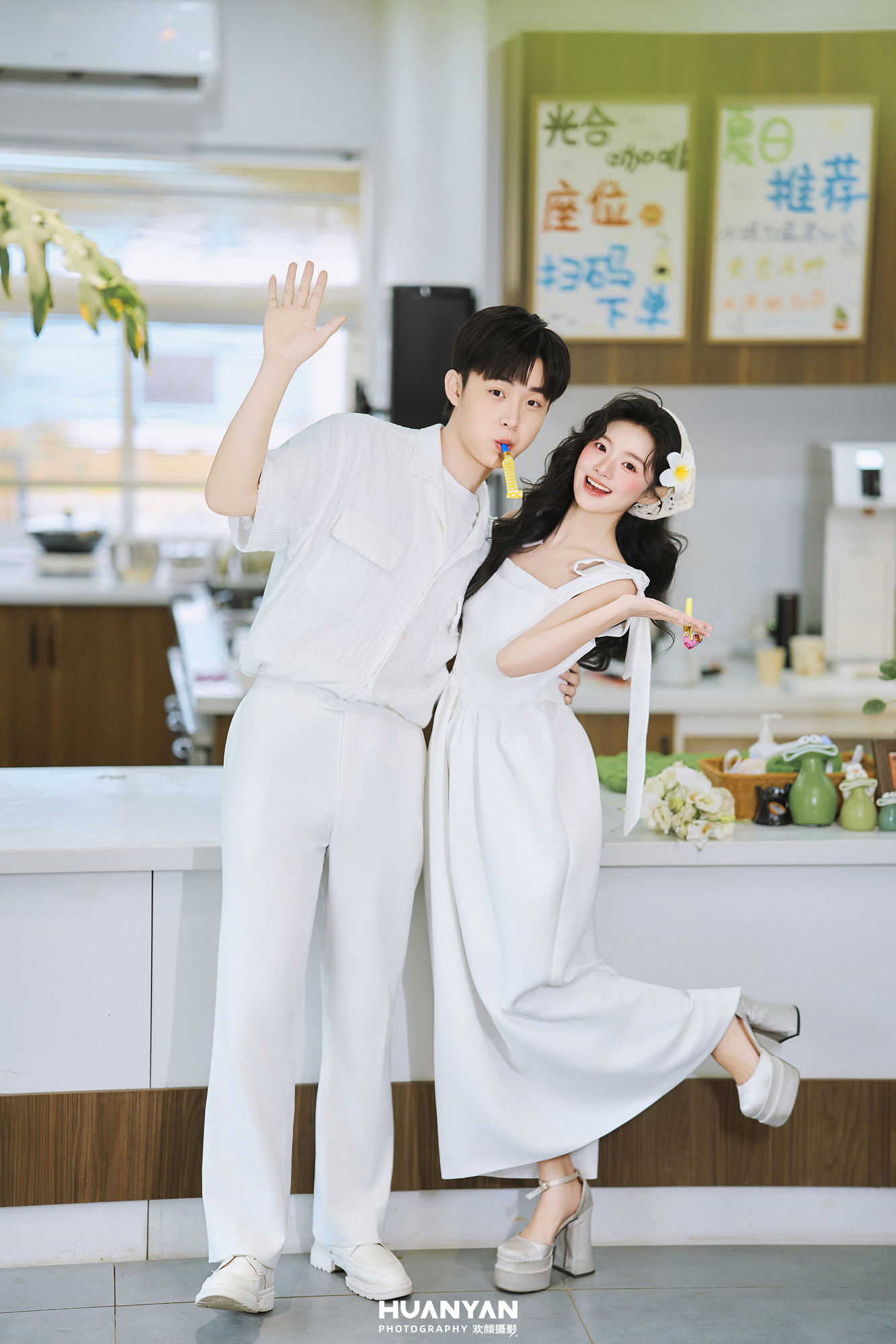间叙爱客片第7张｜仪式感风婚纱照，摄于室内