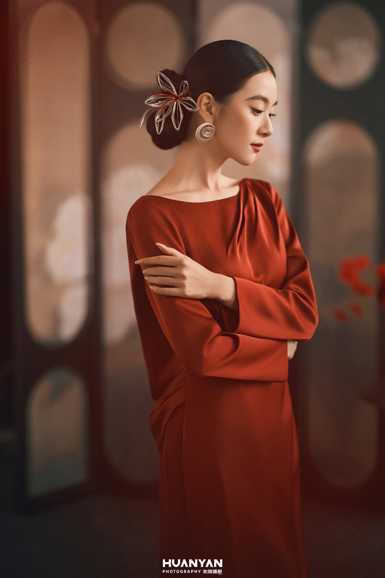 喜嫁风婚纱照 · 室内场景 · 红韵·136客片