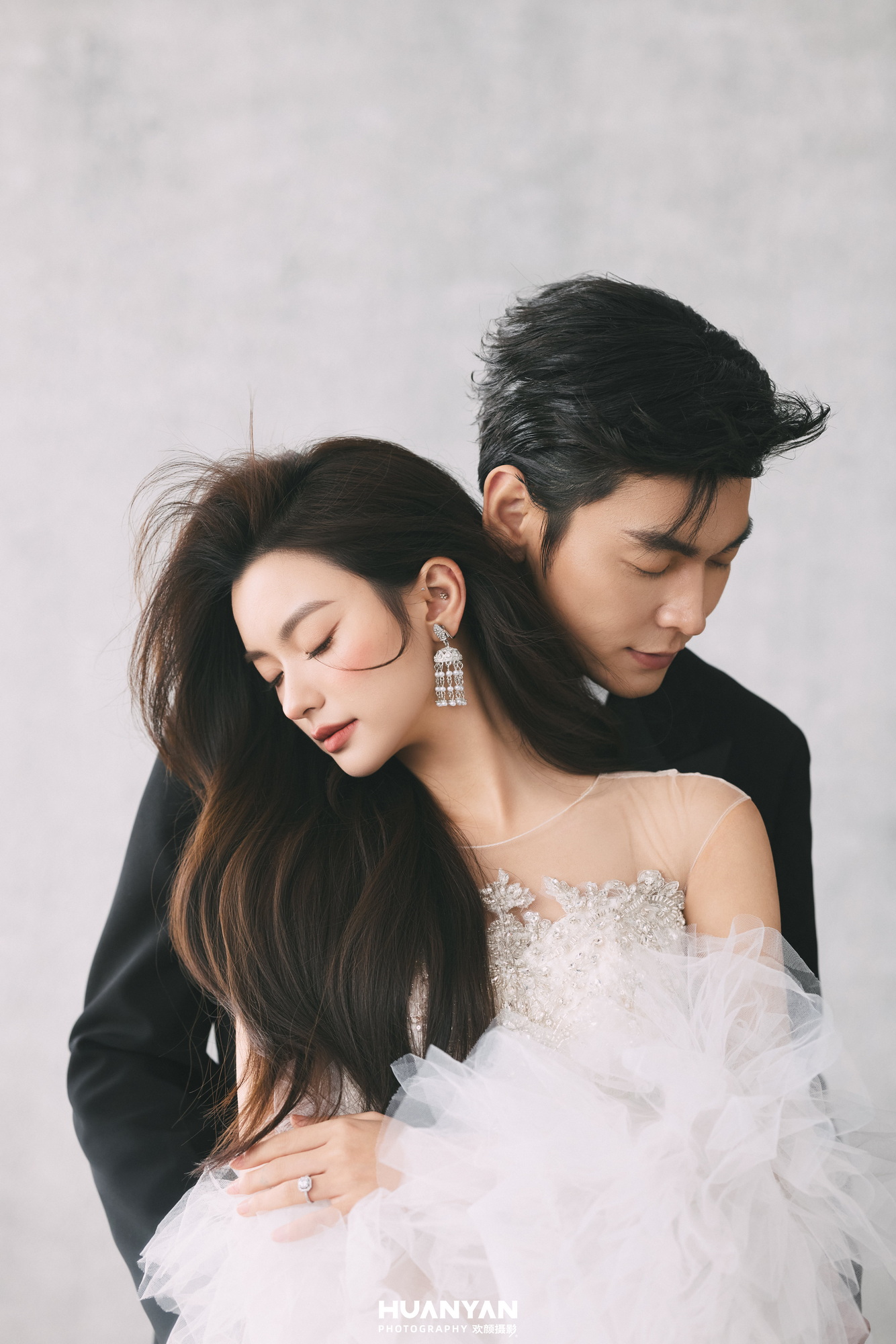 室内简约风婚纱照实拍（禧绮梦系列）