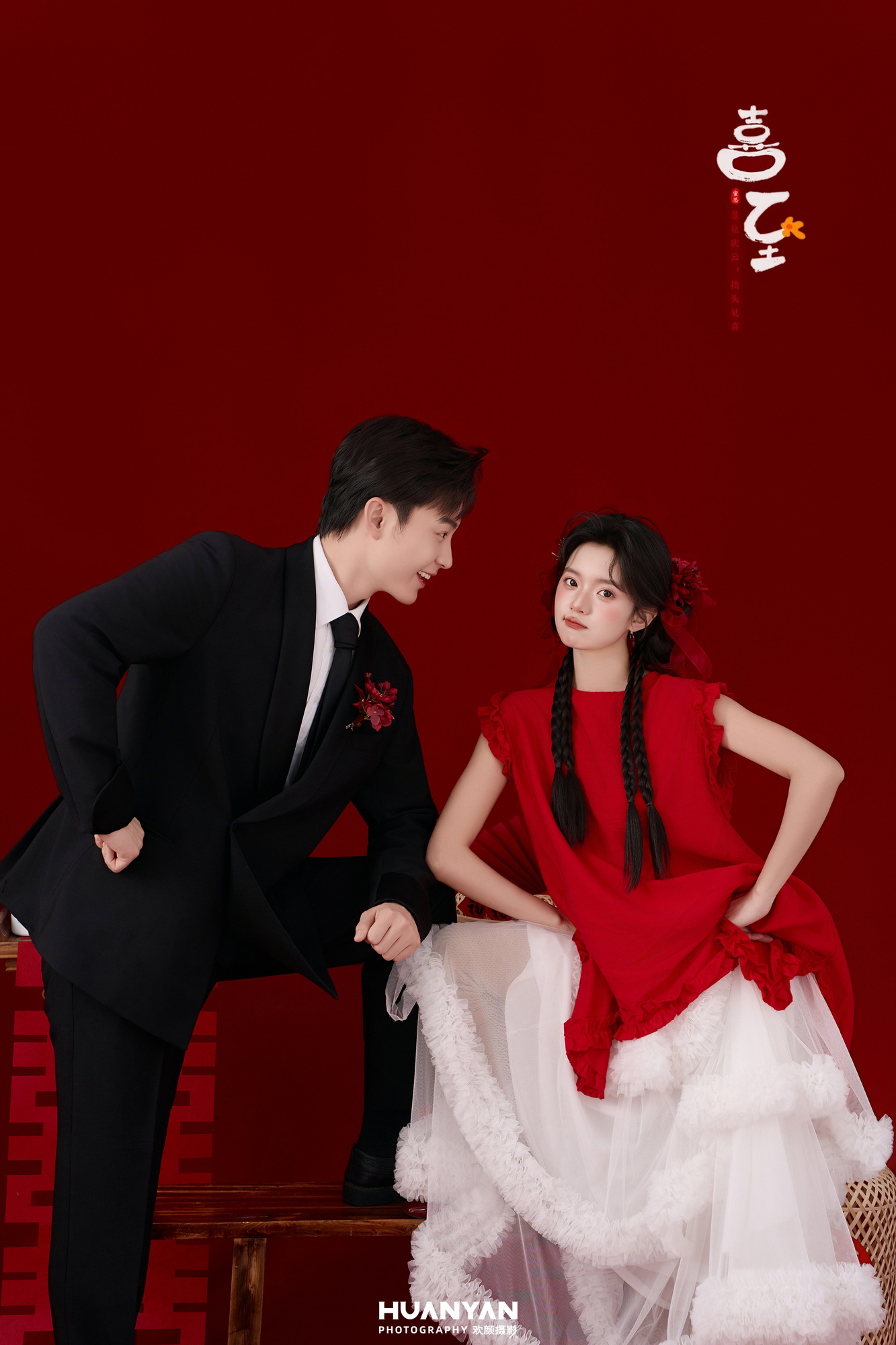 喜嫁风婚纱照 · 室内场景 · 锦喜鲤客片