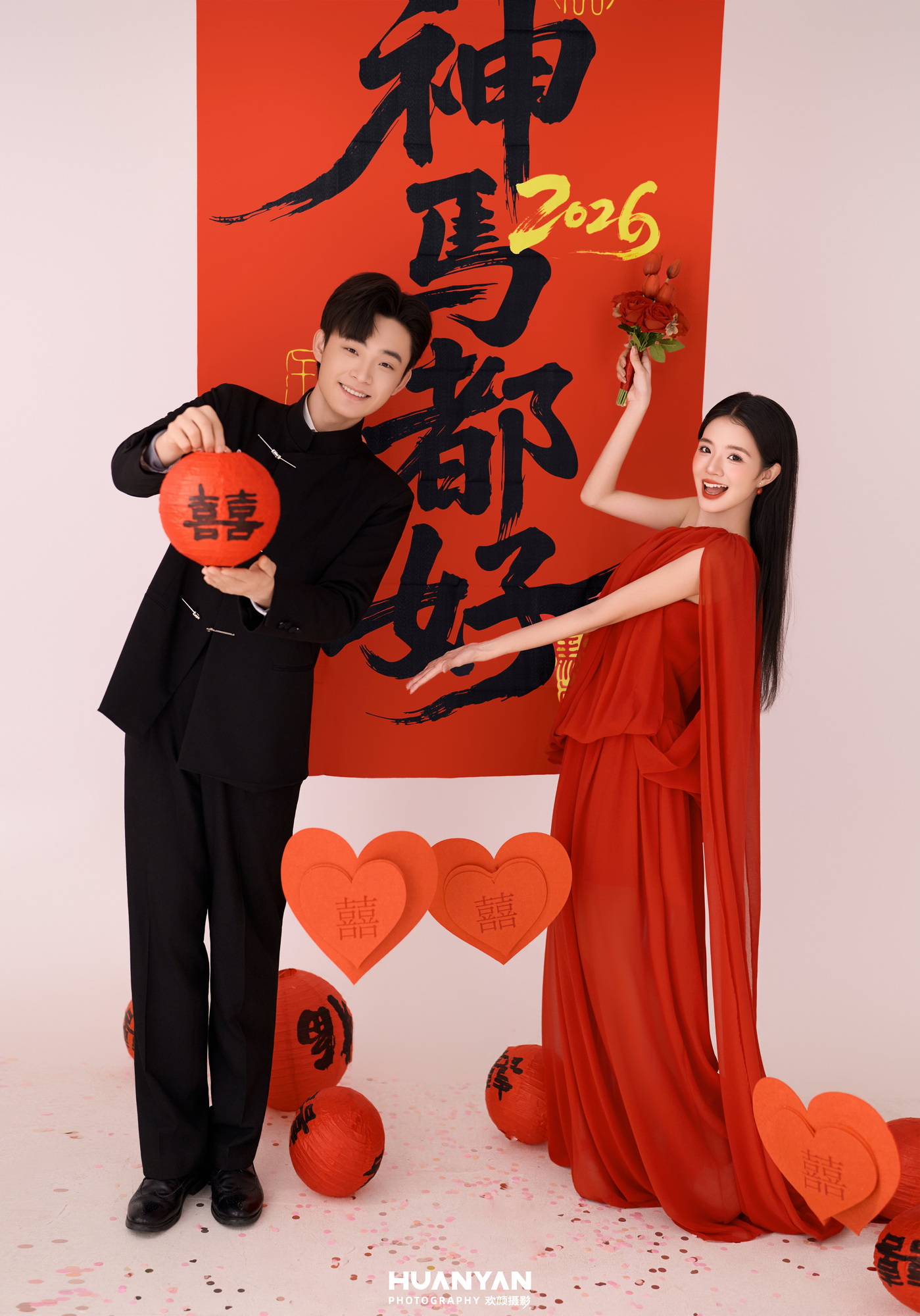 高级感风婚纱照 · 室内场景 · 屿慢光客片